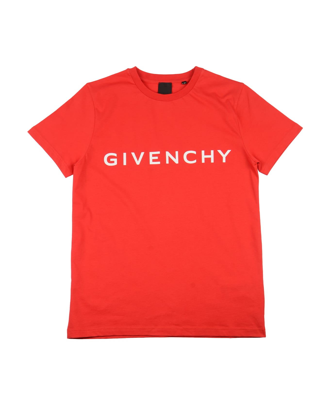 Givenchy Logo Print Regular T-shirt - Bright Red