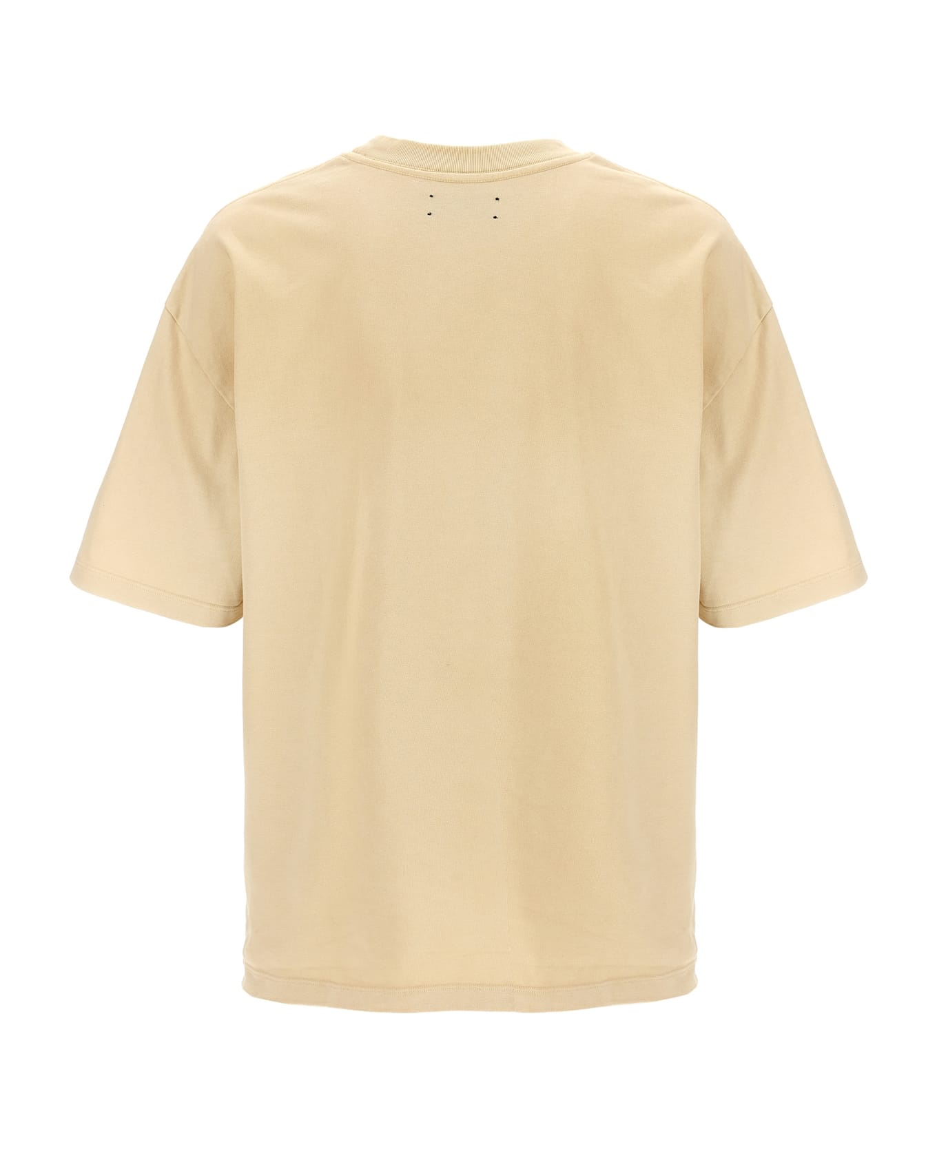 AMIRI "pegasus" Logo T-shirt - Cream