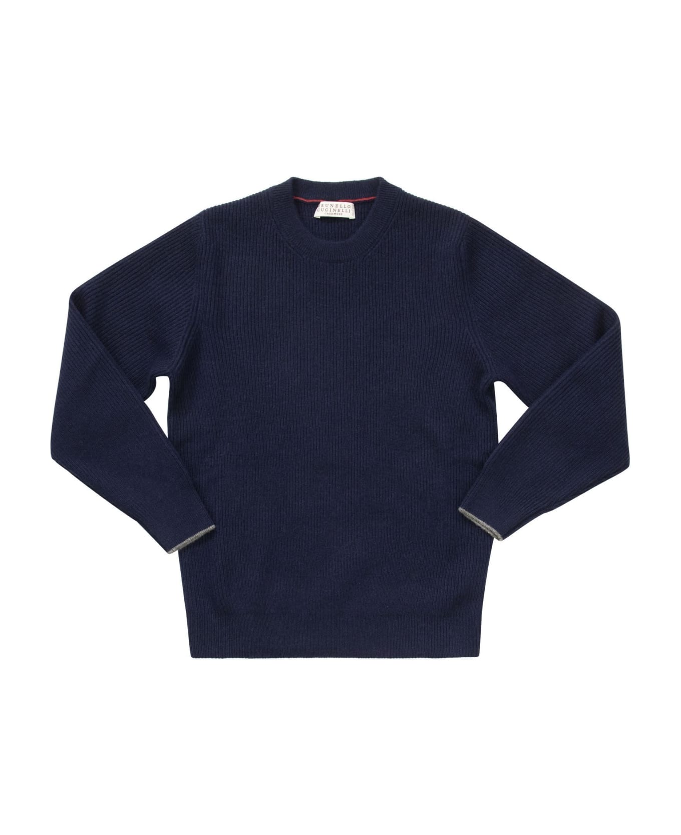 Brunello Cucinelli Cashmere Knitwear - Navy Blue