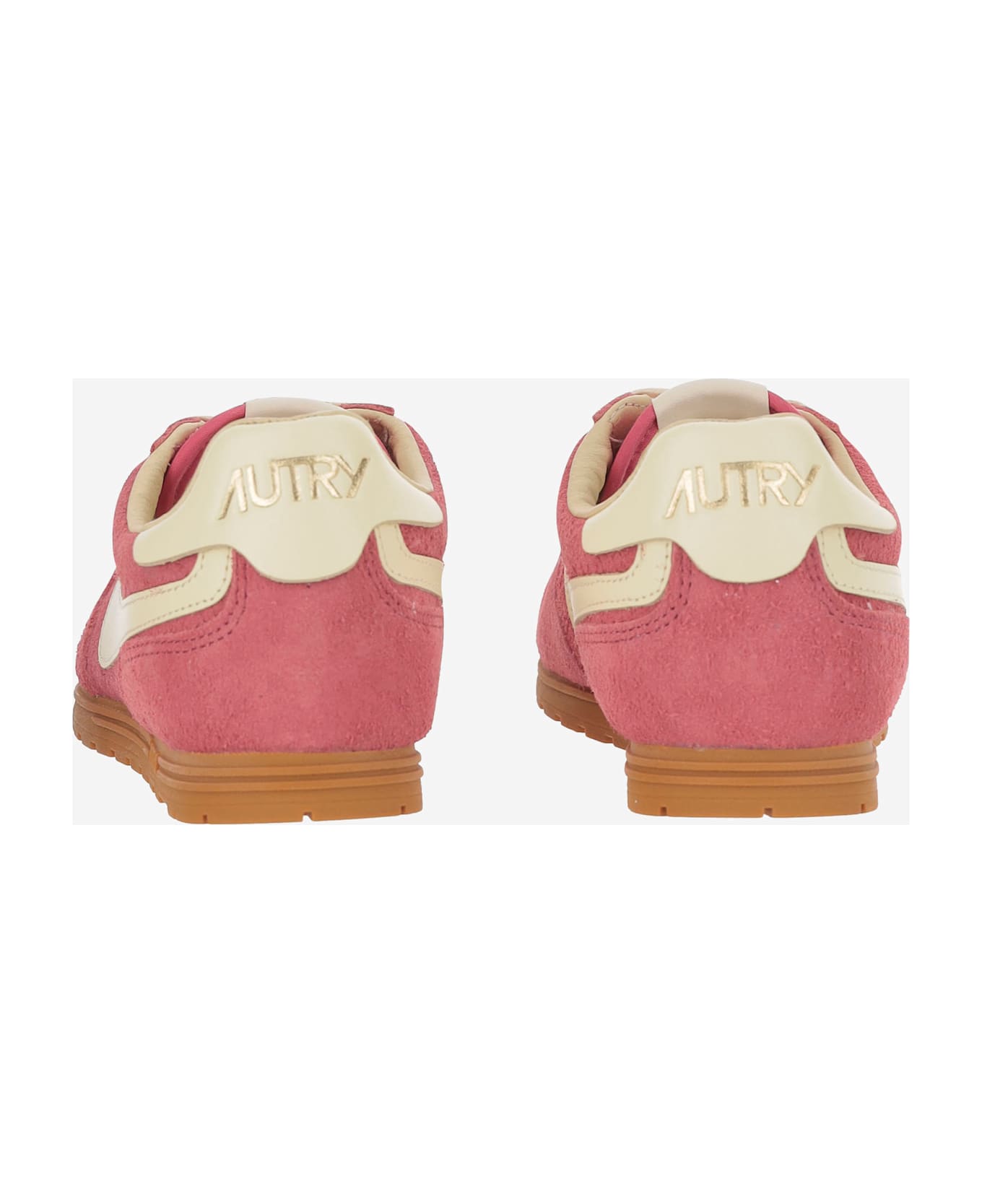 Autry Windspin Leather Sneakers - Cheye/rut