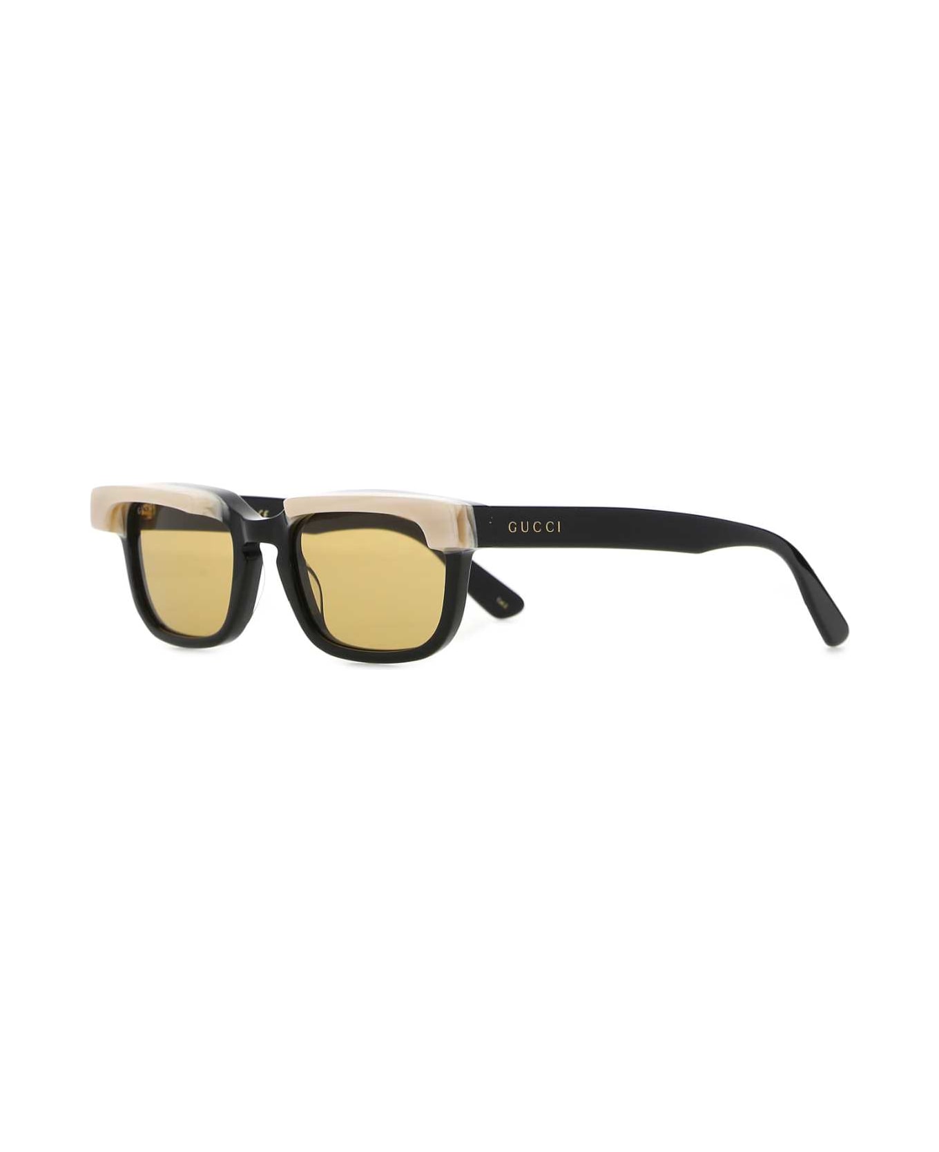 Gucci Black Acetate Sunglasses - 1070 サングラス