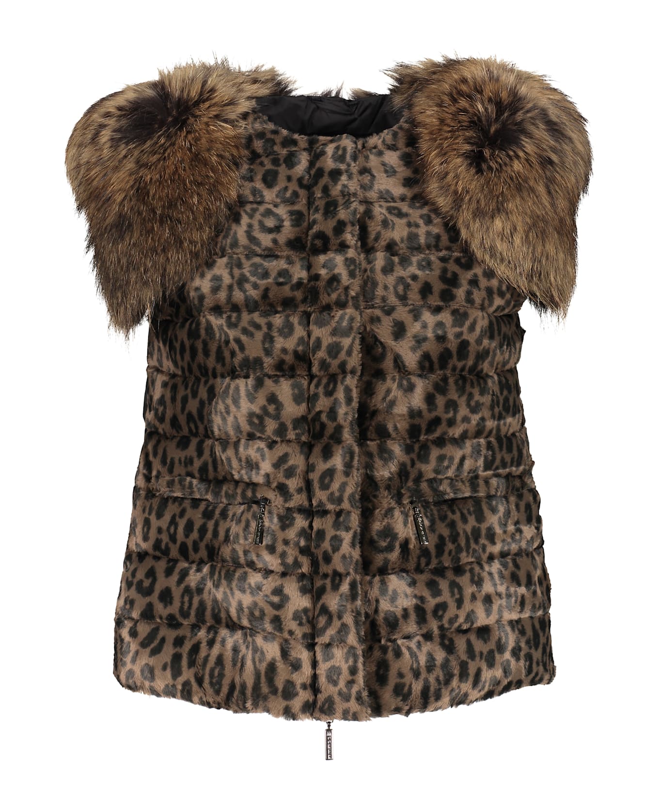 Moorer Padded Bodywarmer - Animalier