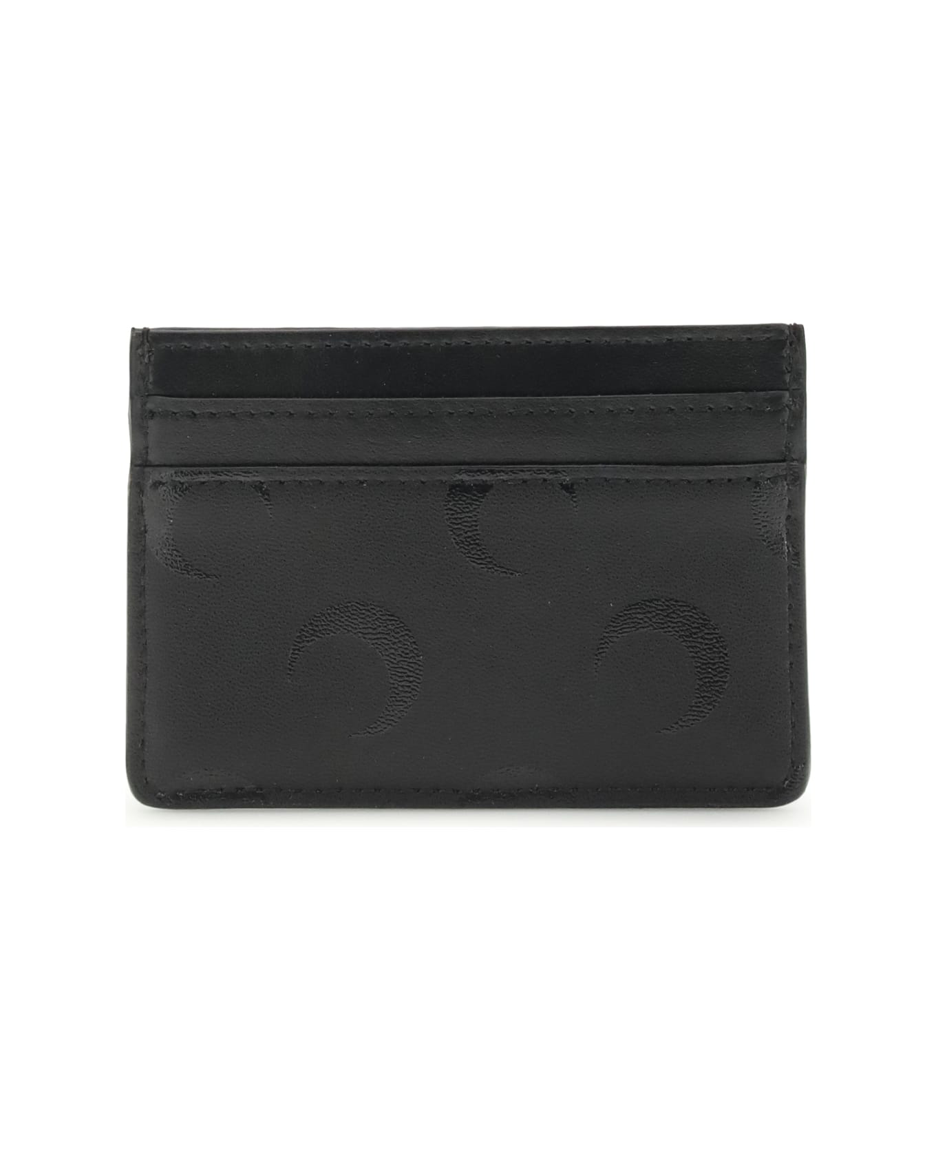 Marine Serre Moon Charm Card Holder