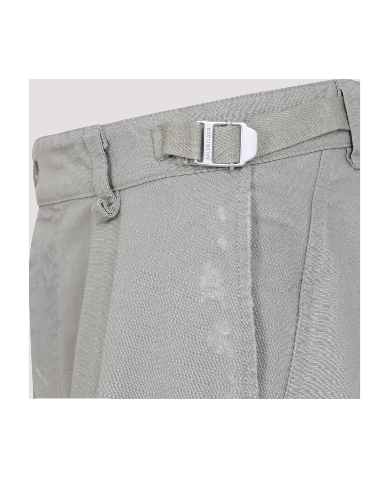 Balenciaga Minimal Cargo Pants - Military Beige