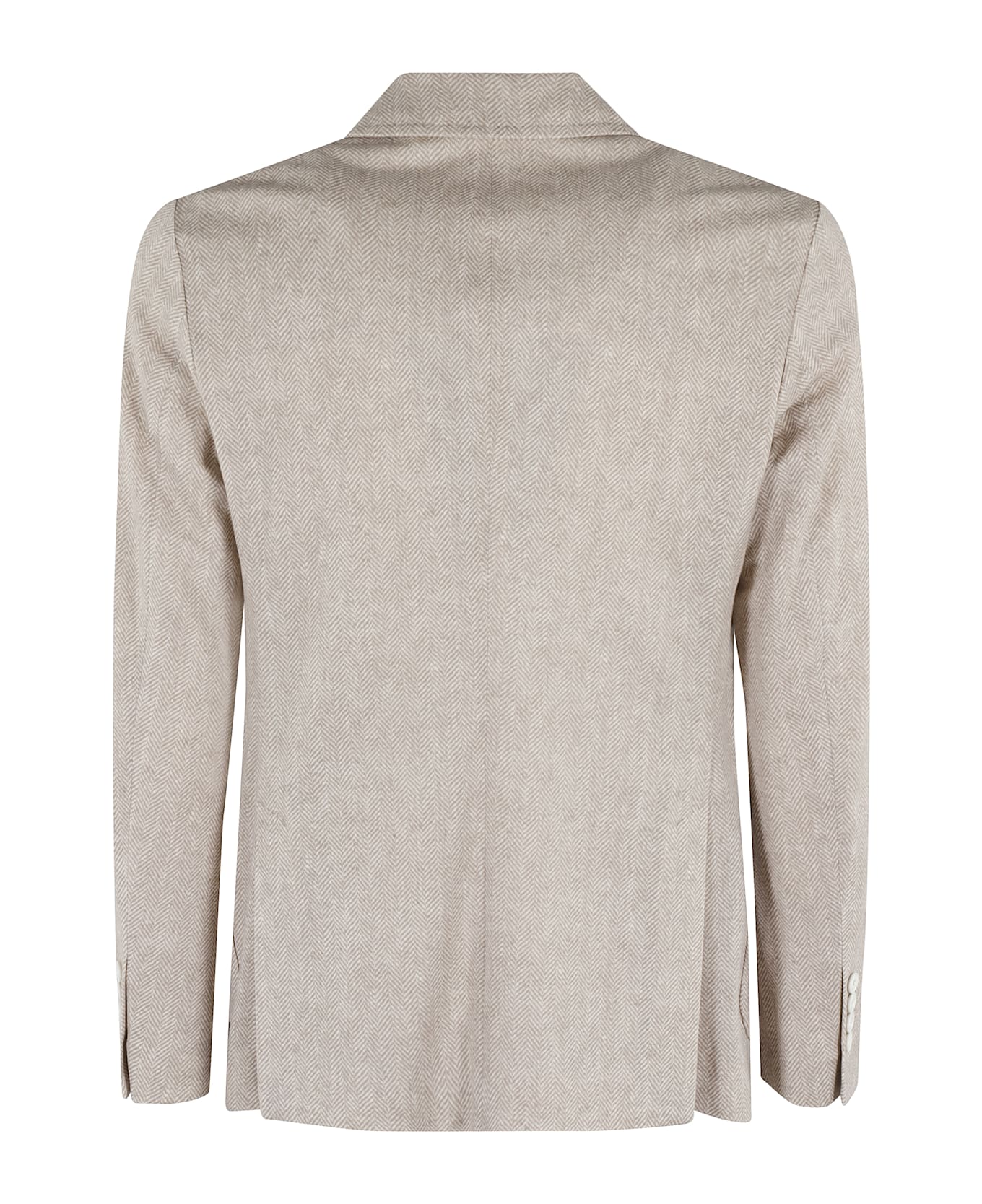 Circolo 1901 Jersey Piquet Effetto Spinato - Stone Sabbia