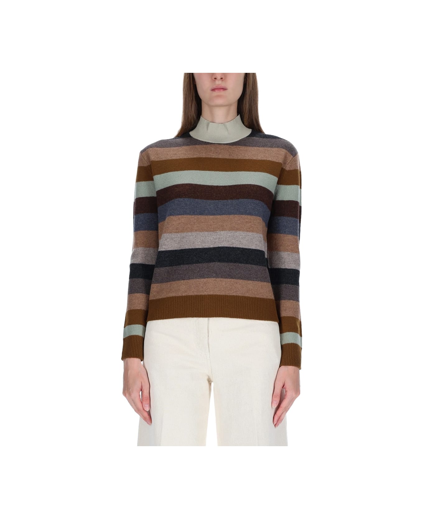 Tory Burch Striped Shirt - MultiColour