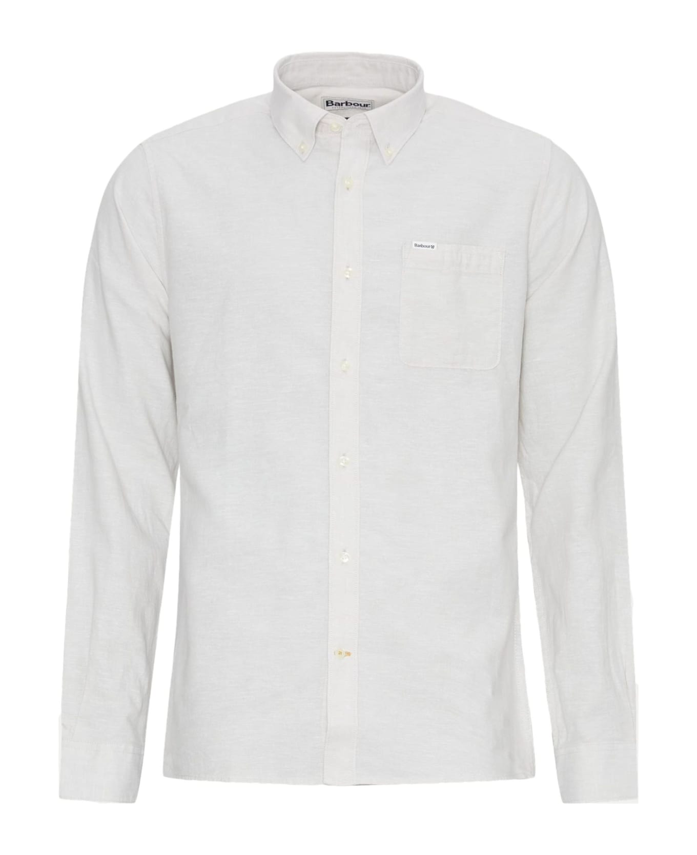Barbour White Nelson Shirt - White