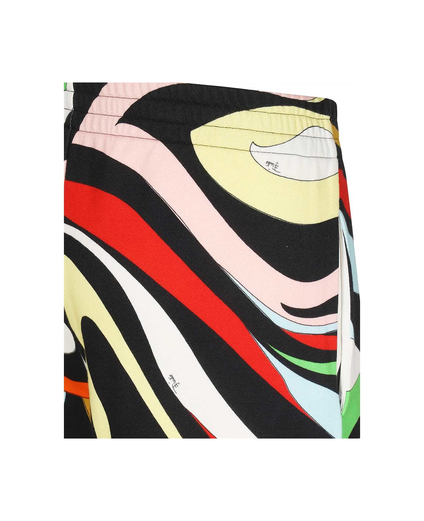 Pucci Cotton Bermuda Shorts - Multicolor
