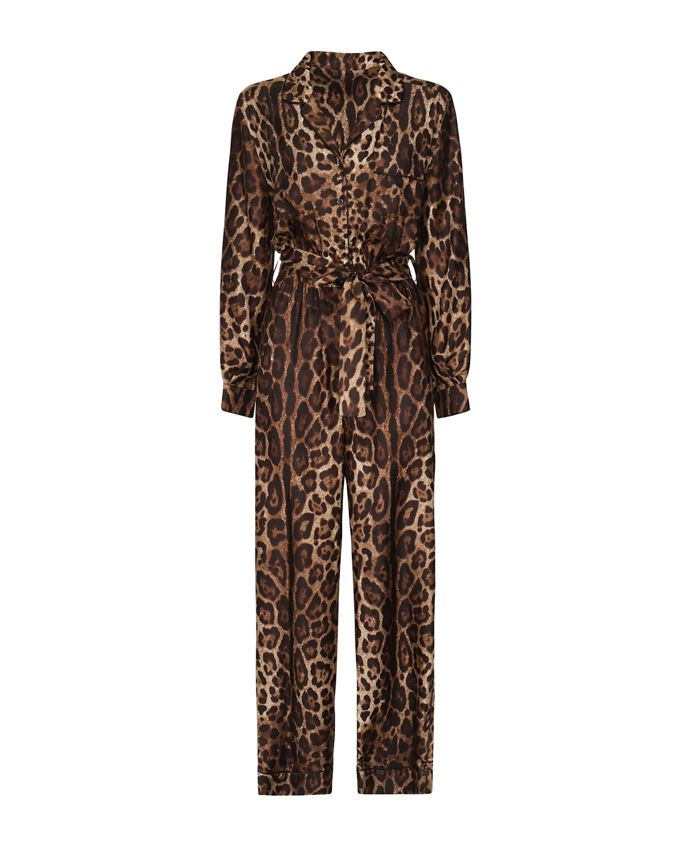 Dolce 
Gabbana Silk Twill Pajama Suit - Leo new