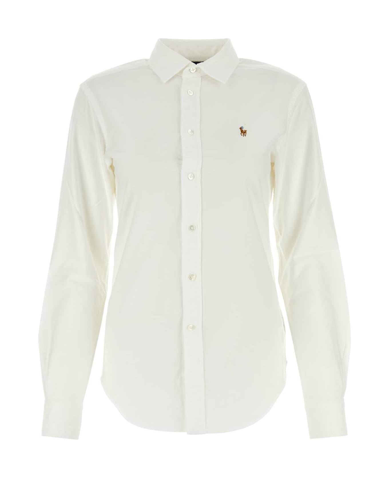 Polo Ralph Lauren White Oxford Shirt - 003 シャツ