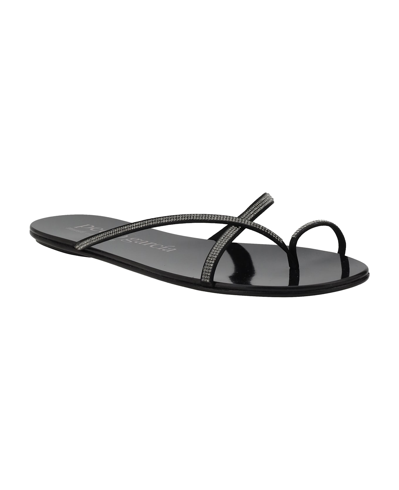 Pedro Garcia Rhinestone Sandals