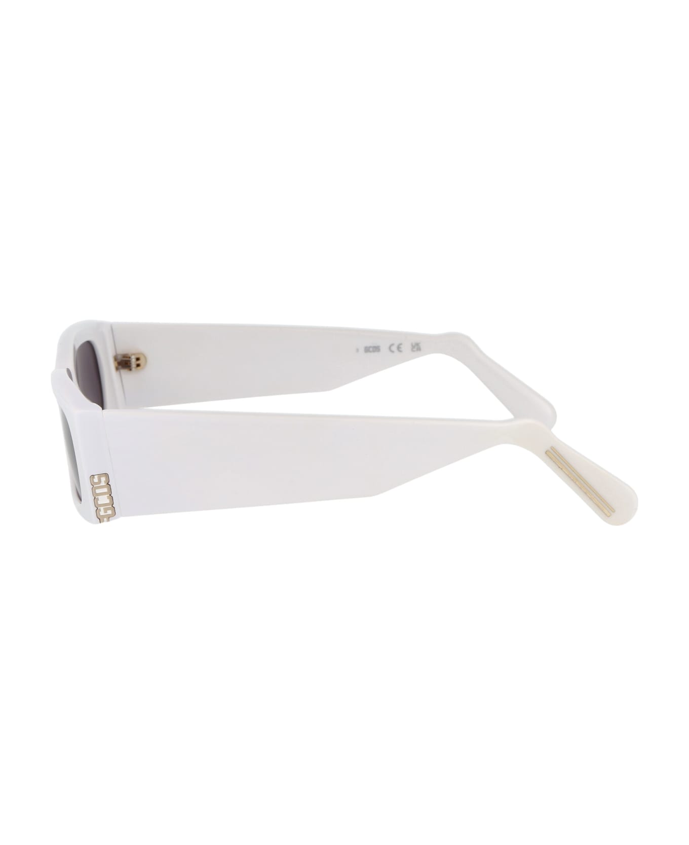 GCDS Gd0020 Sunglasses - 21A WHITE サングラス