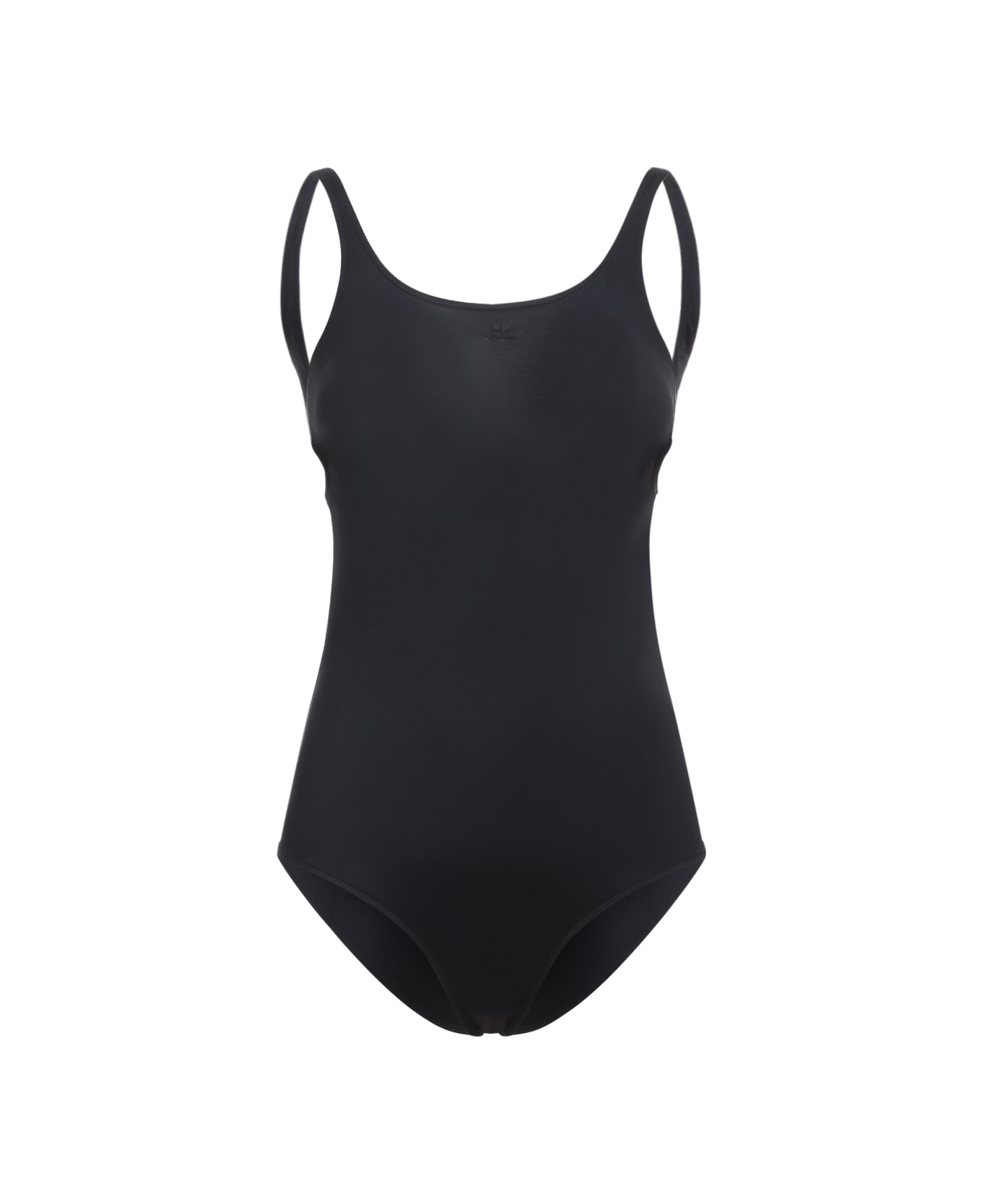 Courrèges Cut-out One-piece - Black