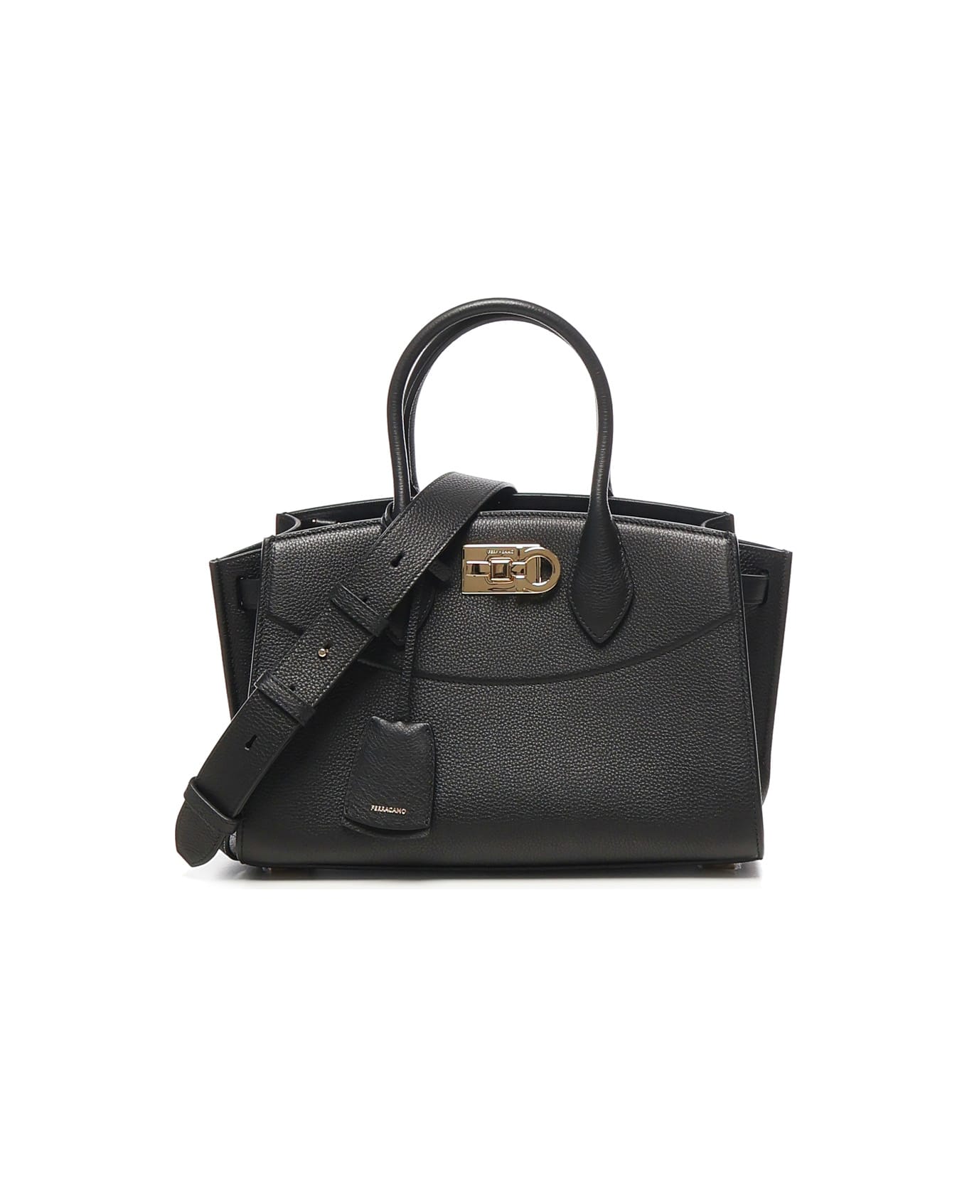 Ferragamo Studio Soft Bag - Black