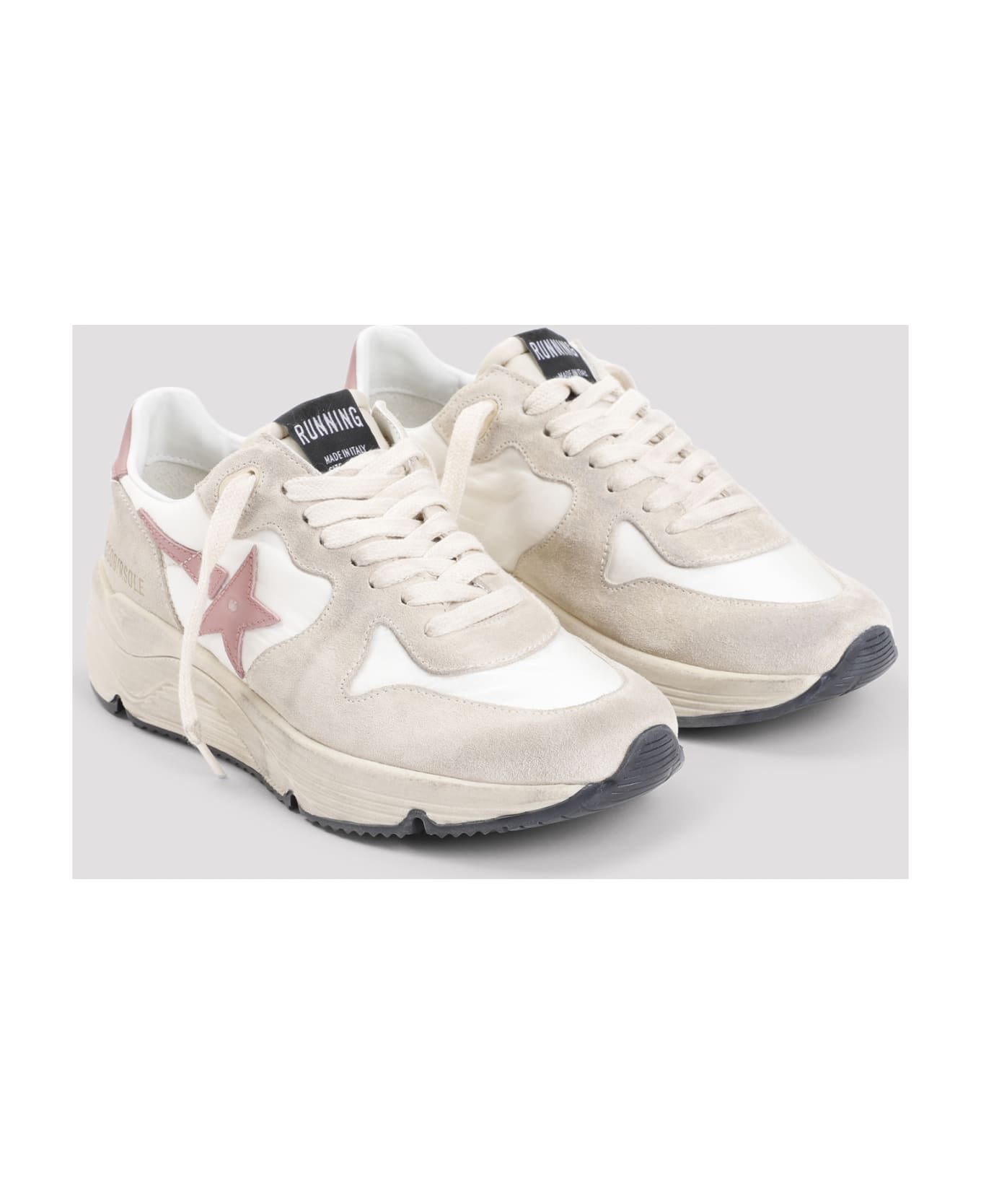 Golden Goose Running Sneakers - Seedpearl Ice Ash Rose