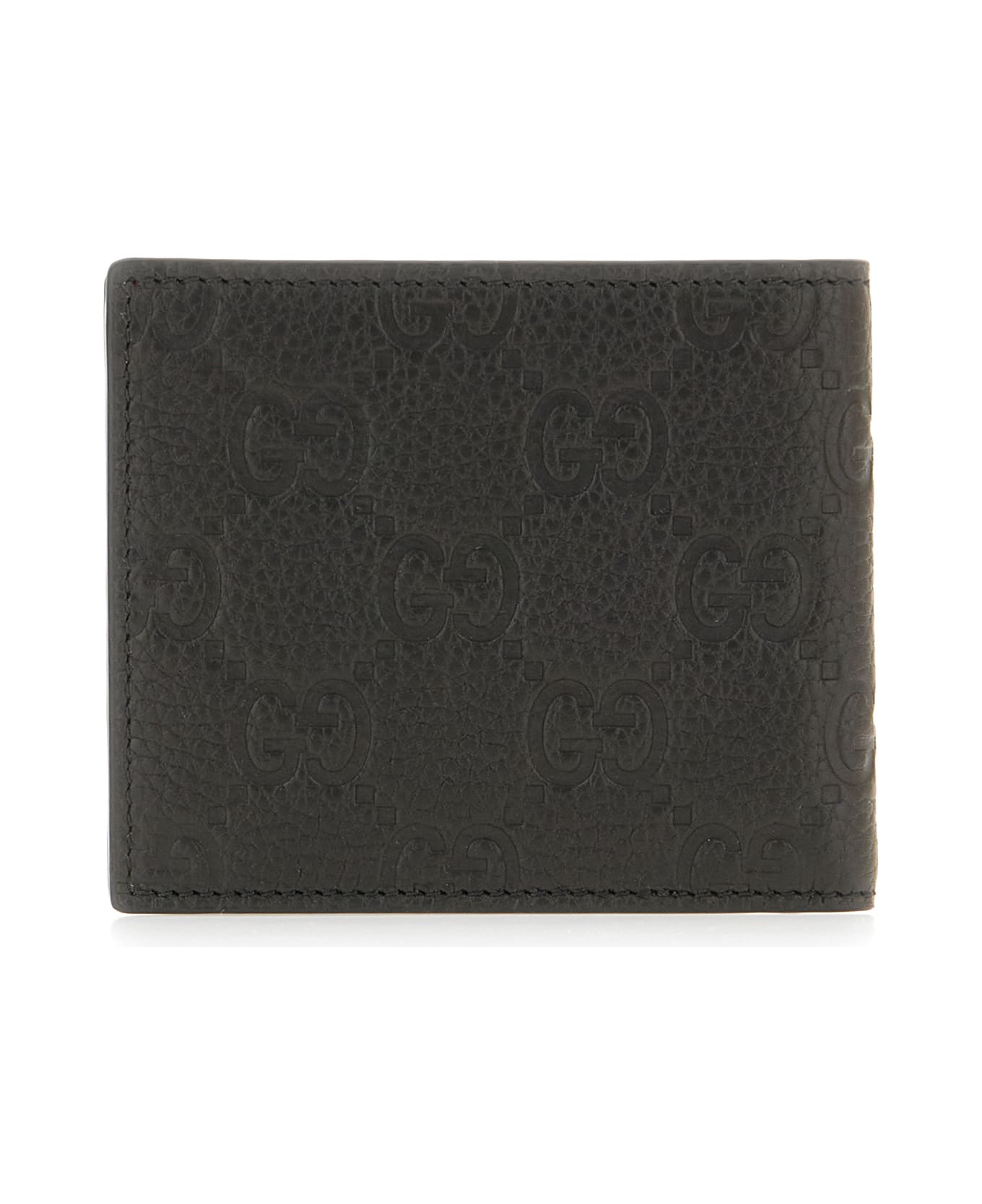 Gucci Black Leather Wallet - BLACK