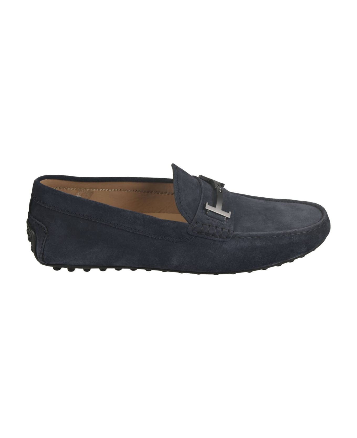 Tod's Gommino Logo Plaque Loafers