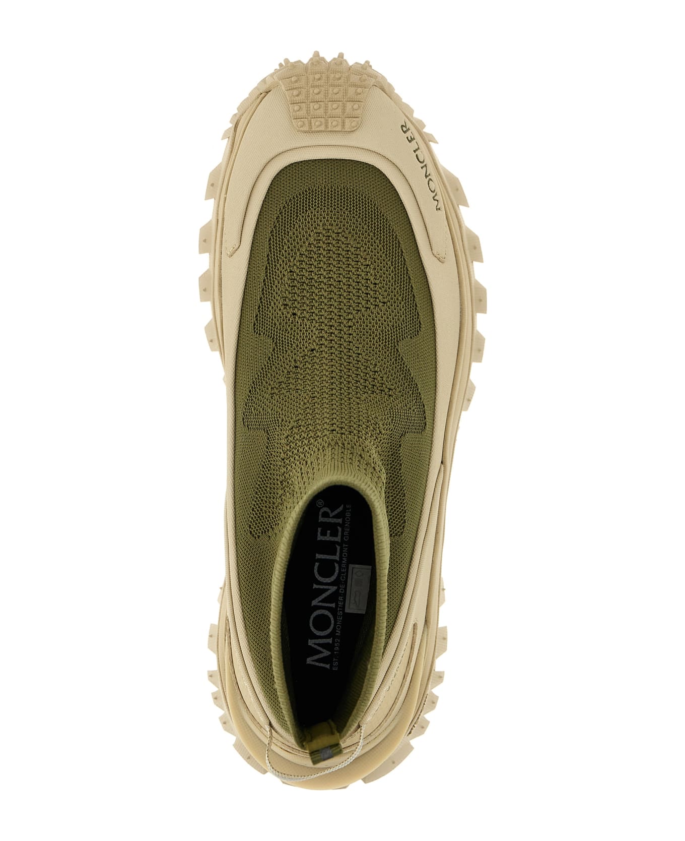 Moncler 'trailgrip Knit' Sneakers - Green