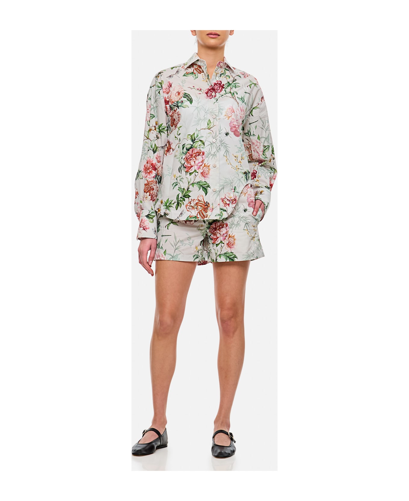 The Attico Short Treasures Ivory - MultiColour