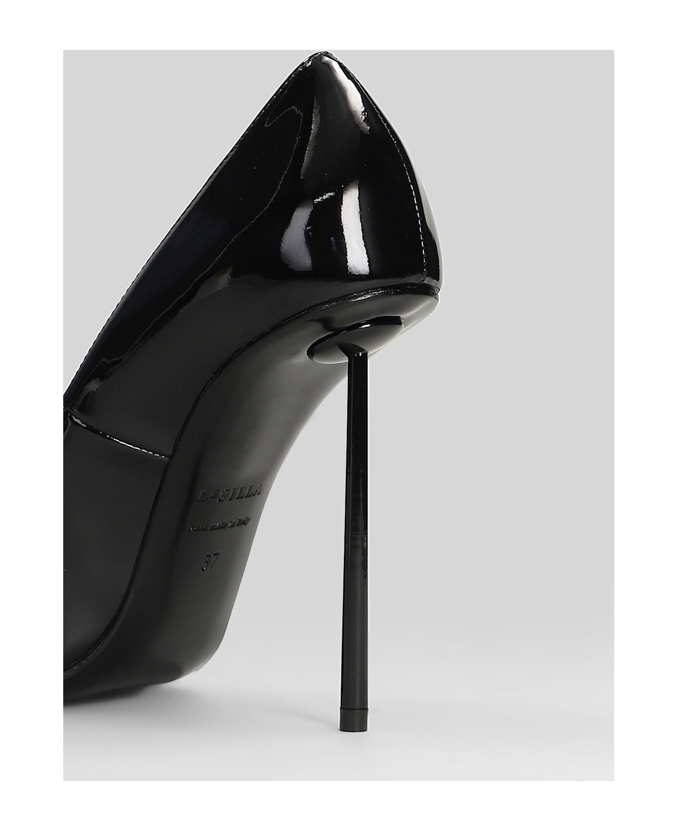 Le Silla Amelia Pumps In Black Patent Leather - black