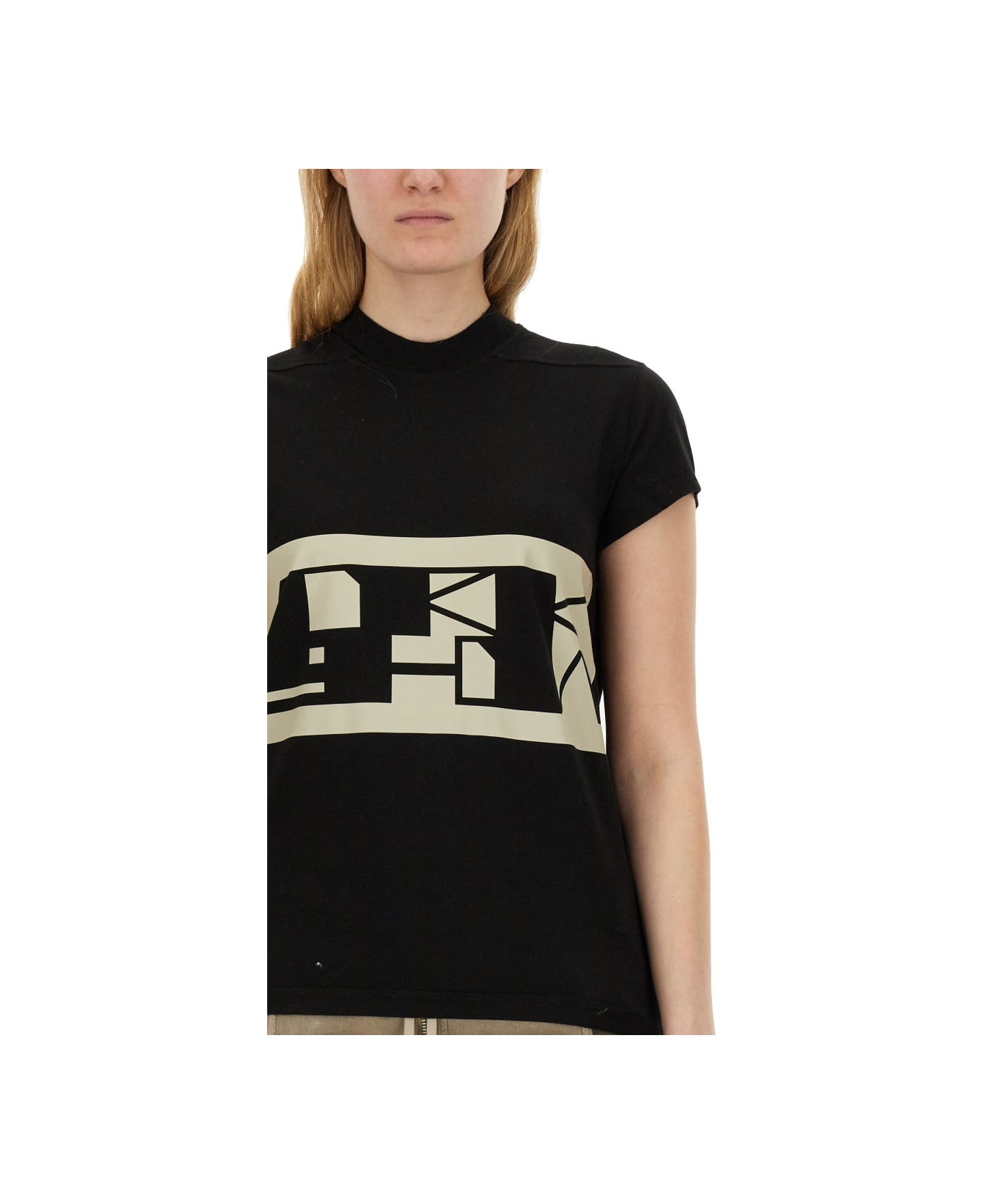DRKSHDW 'small Level T' T-shirt - BLACK Tシャツ