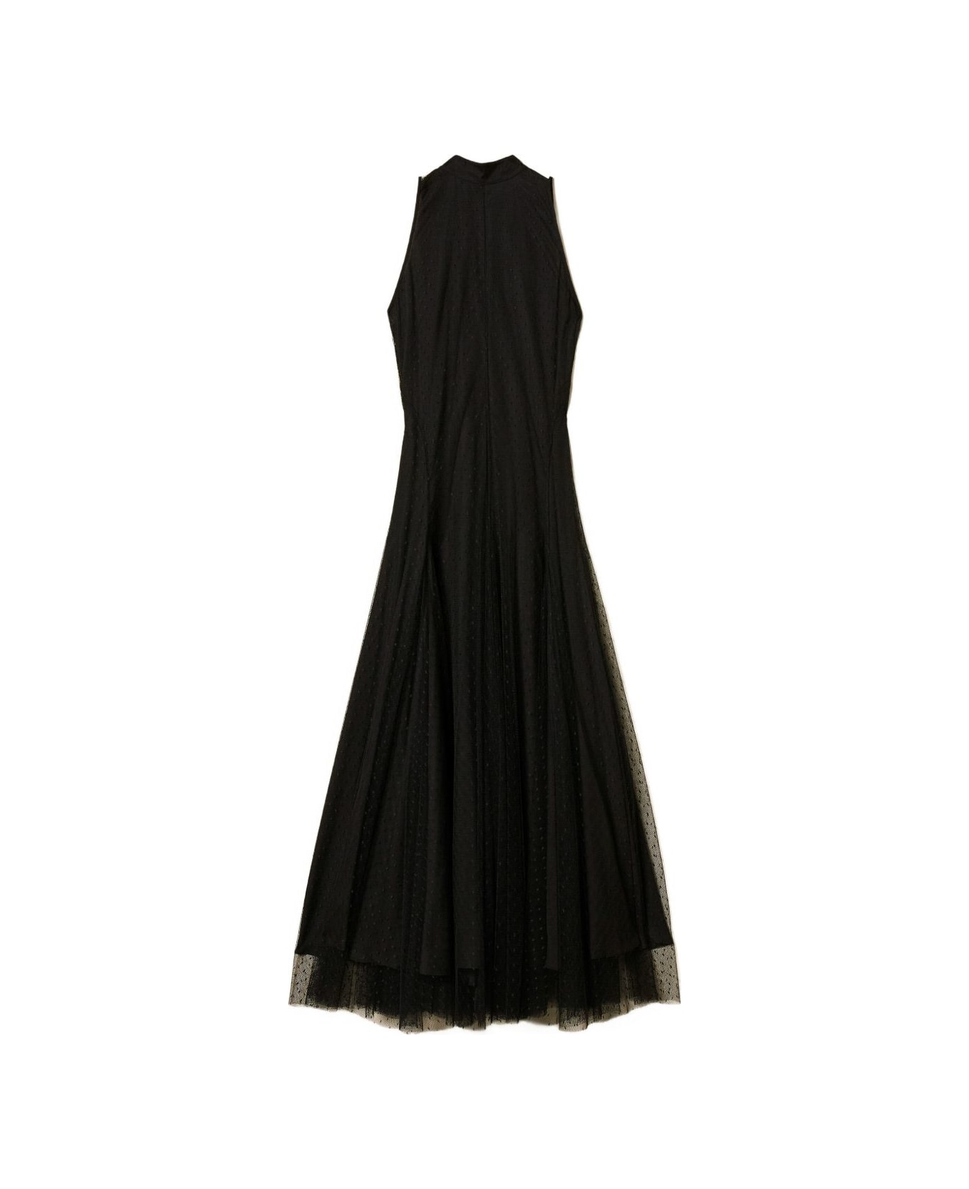 TwinSet Sleeveless Black Dress - Black