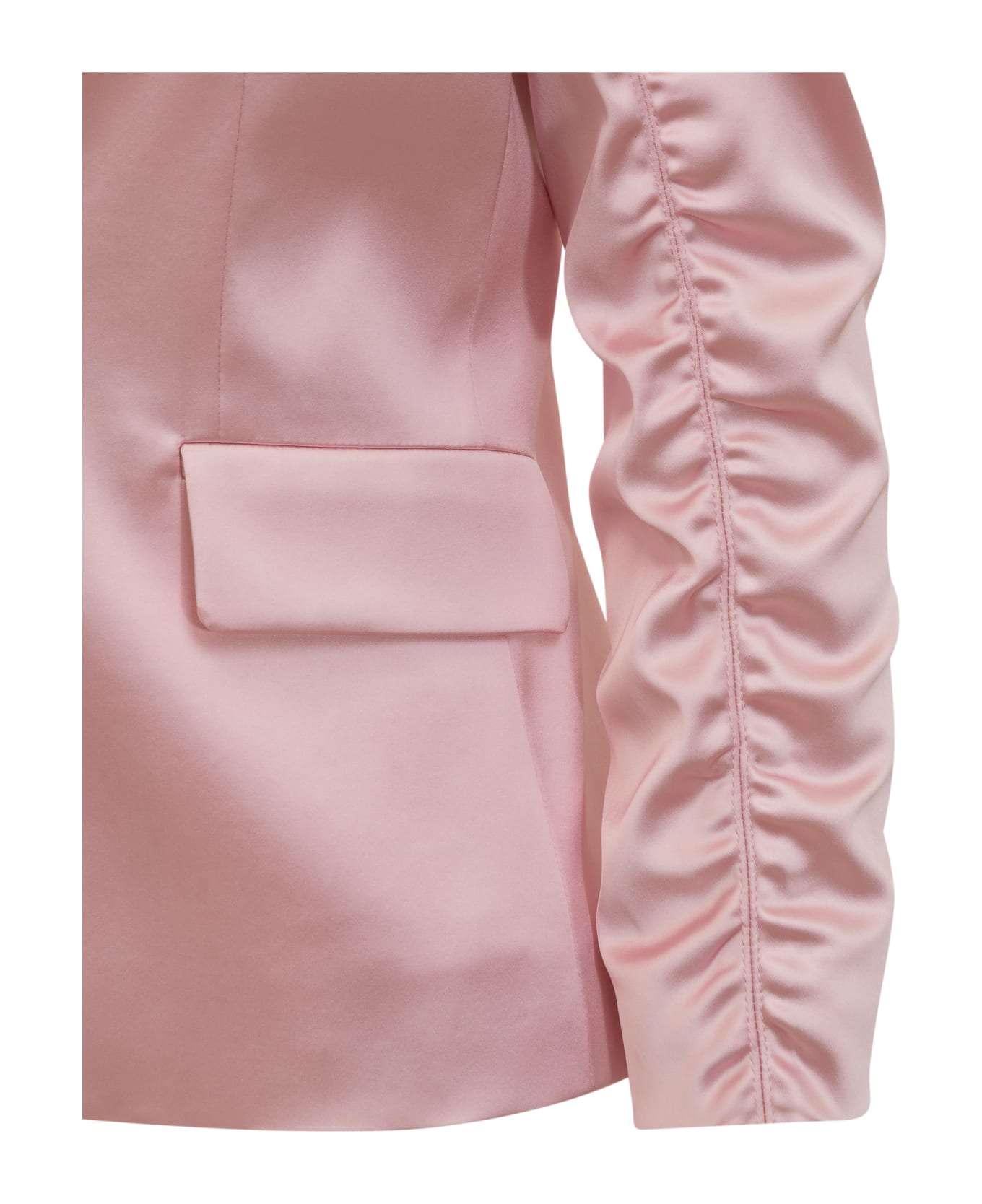 Boutique Moschino Cropped Blazer - ROSA