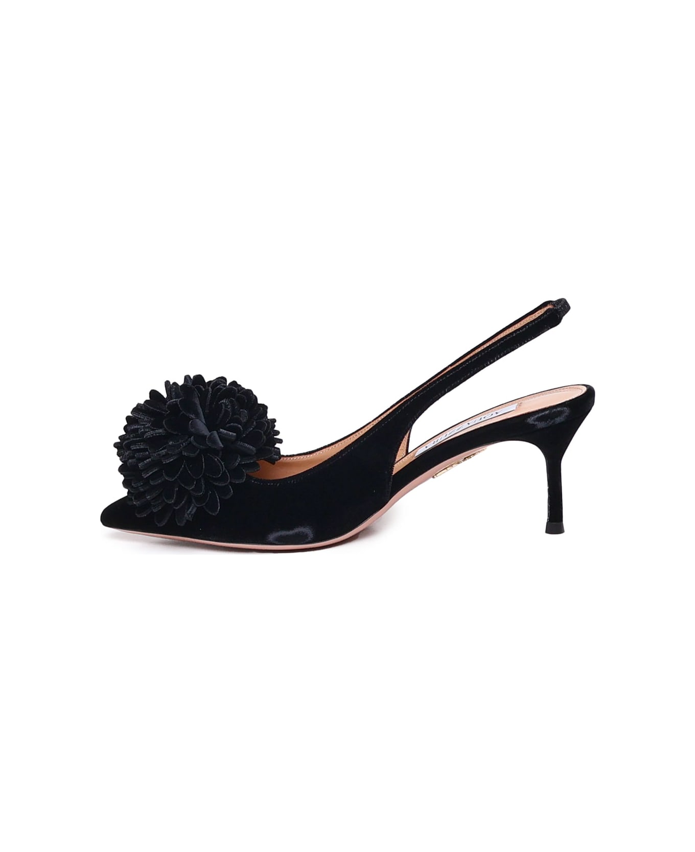 Aquazzura Slingback Couturier - Black ハイヒール