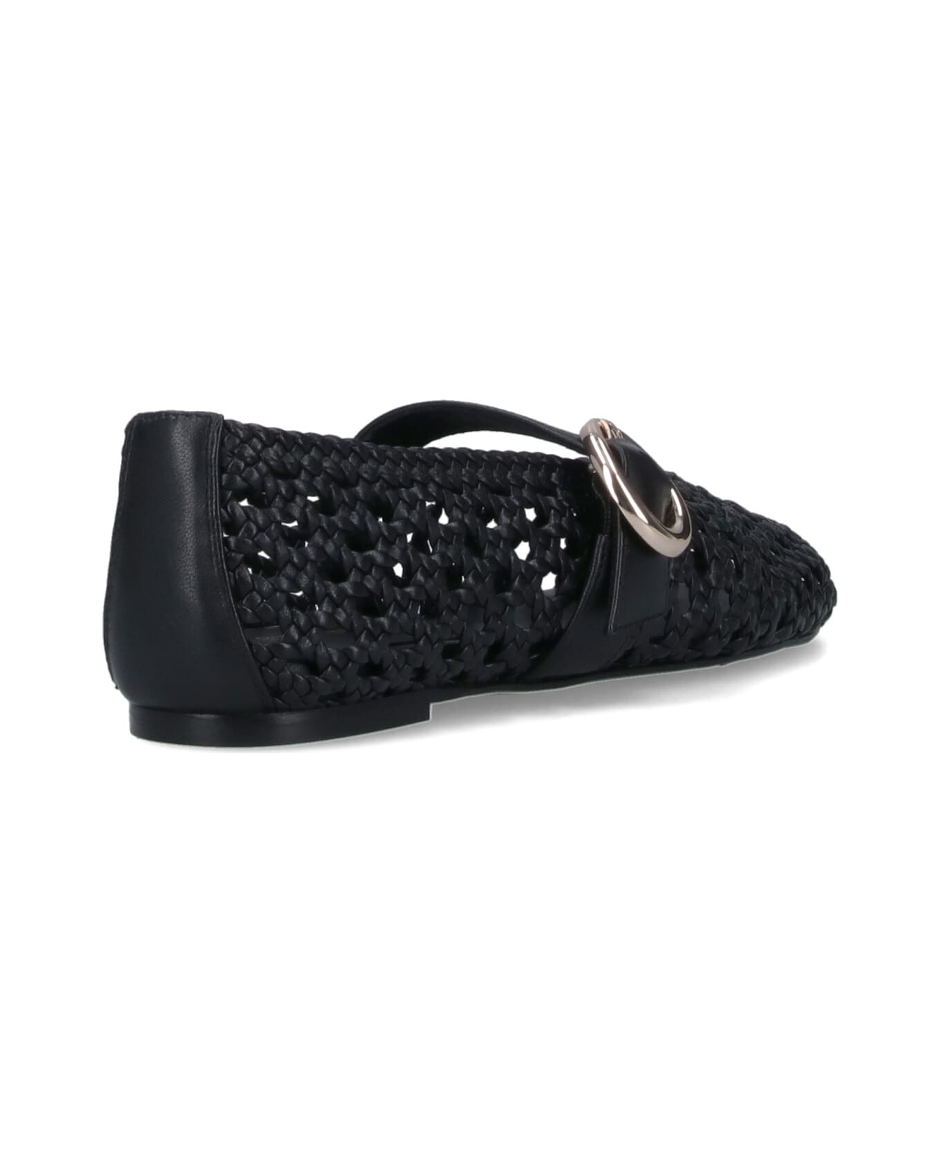 Stuart Weitzman Ballerinas Mary Jane "thea" - Black  