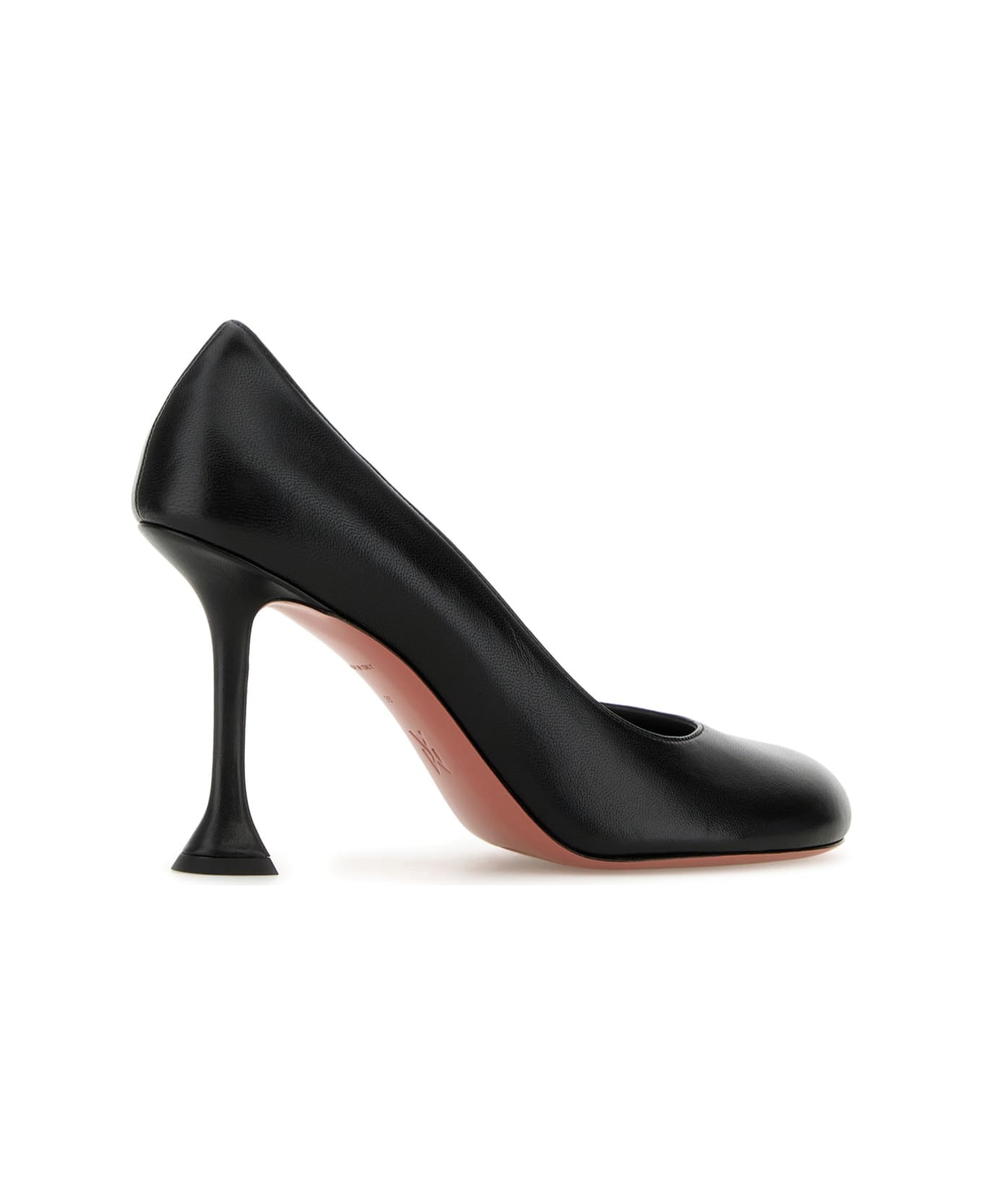 Amina Muaddi Iris Pump 95 Nappa Black 95 Mm Mini - BLACK