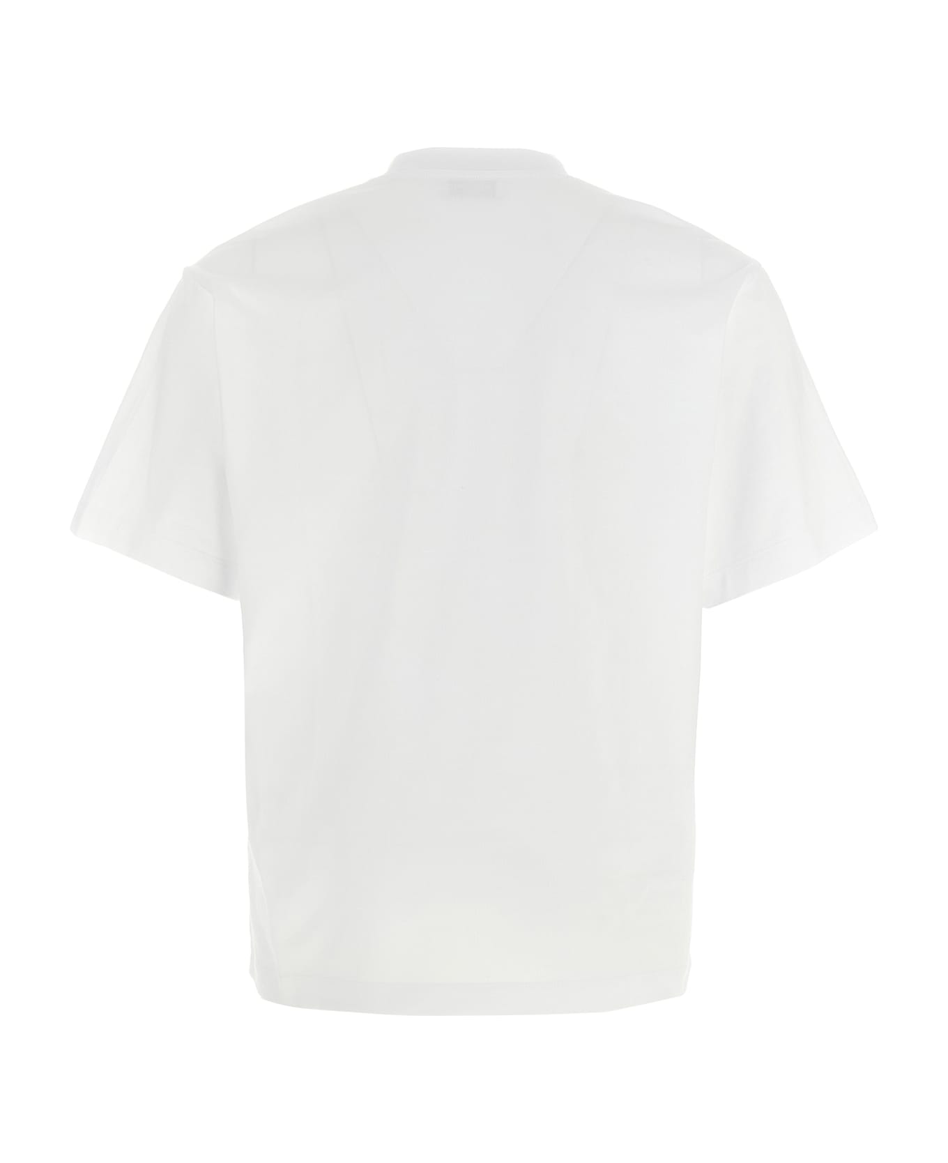 Ferragamo 
firma
 T-shirt - White/Black