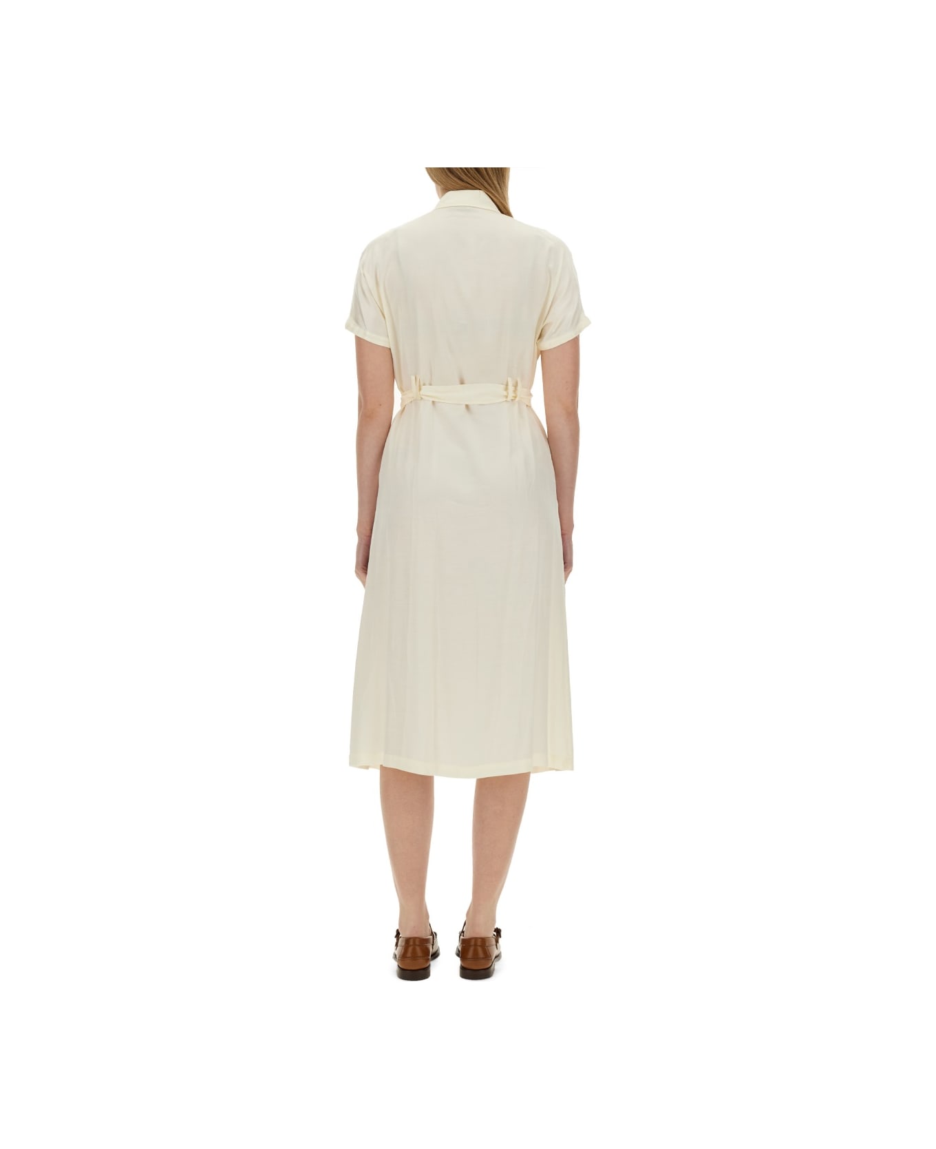 A.P.C. Drew Shirtdress - Ivory ワンピース＆ドレス