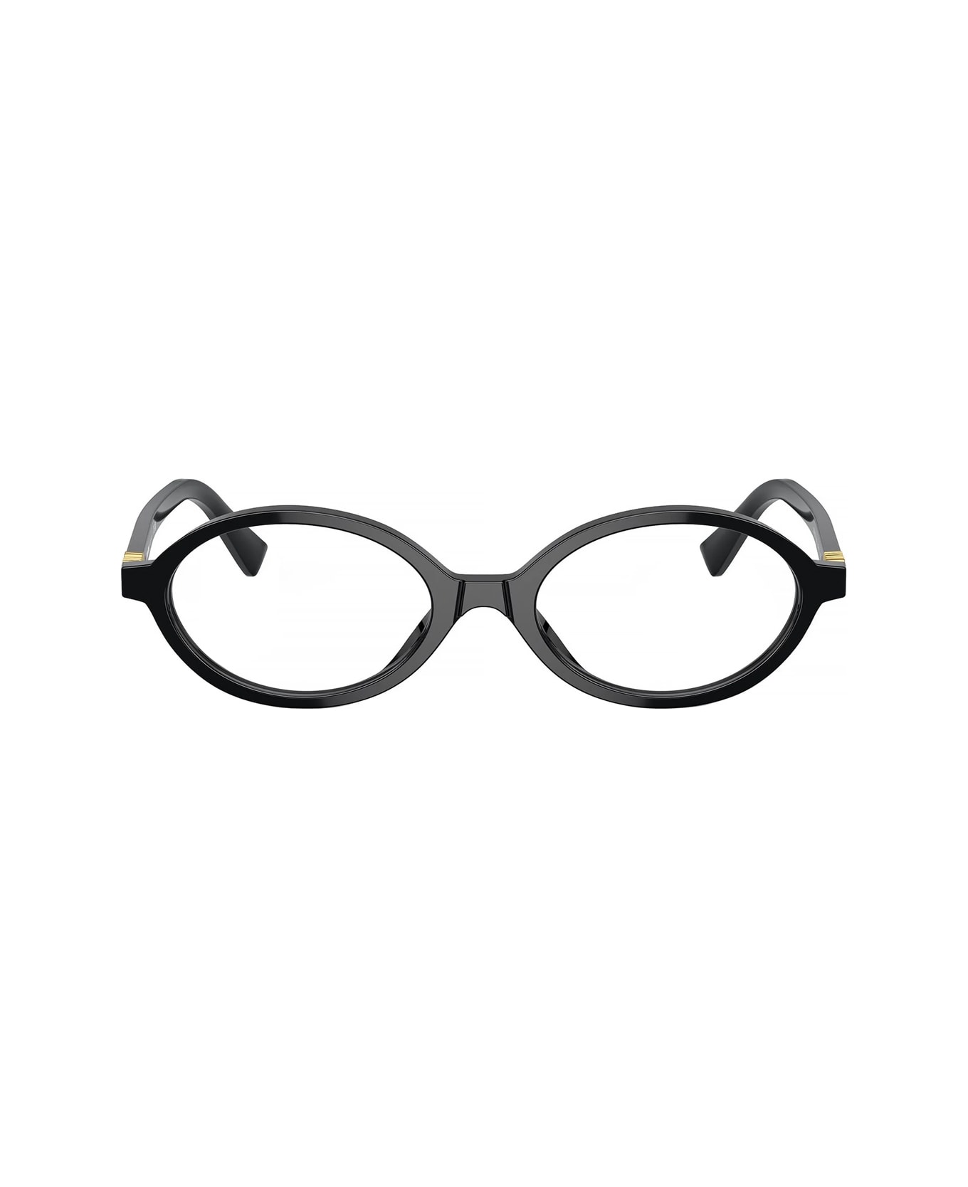 Miu Miu 0mu 01xv Miu Regard 1ab1o1 Black Glasses - Nero