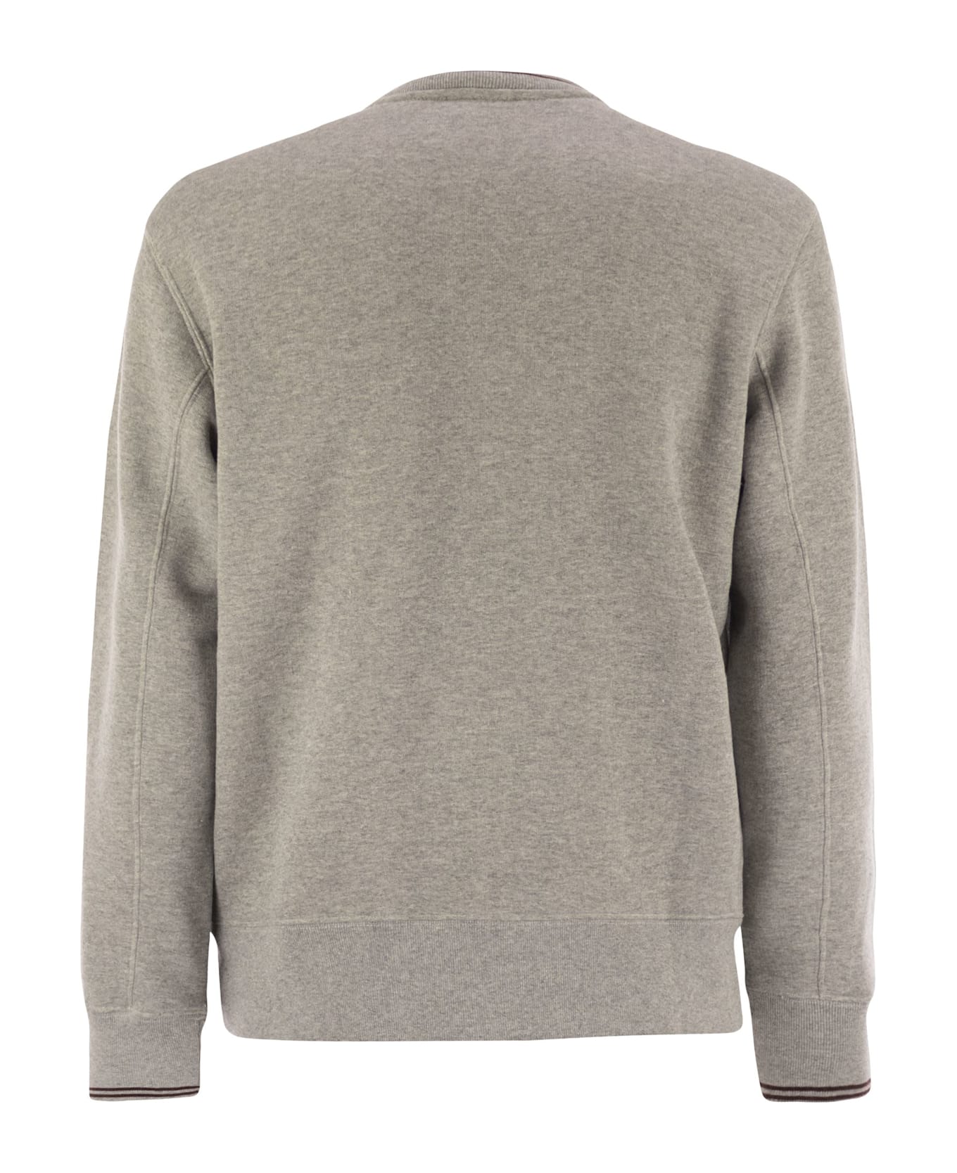 Autry Crew-neck Sweatshirt With Logo - Grey