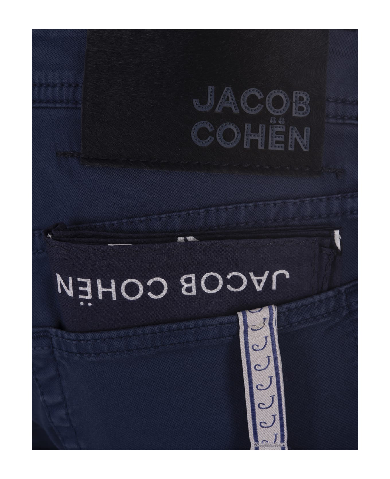 Jacob Cohen Night Blue Nick Slim Trousers - Blue ボトムス