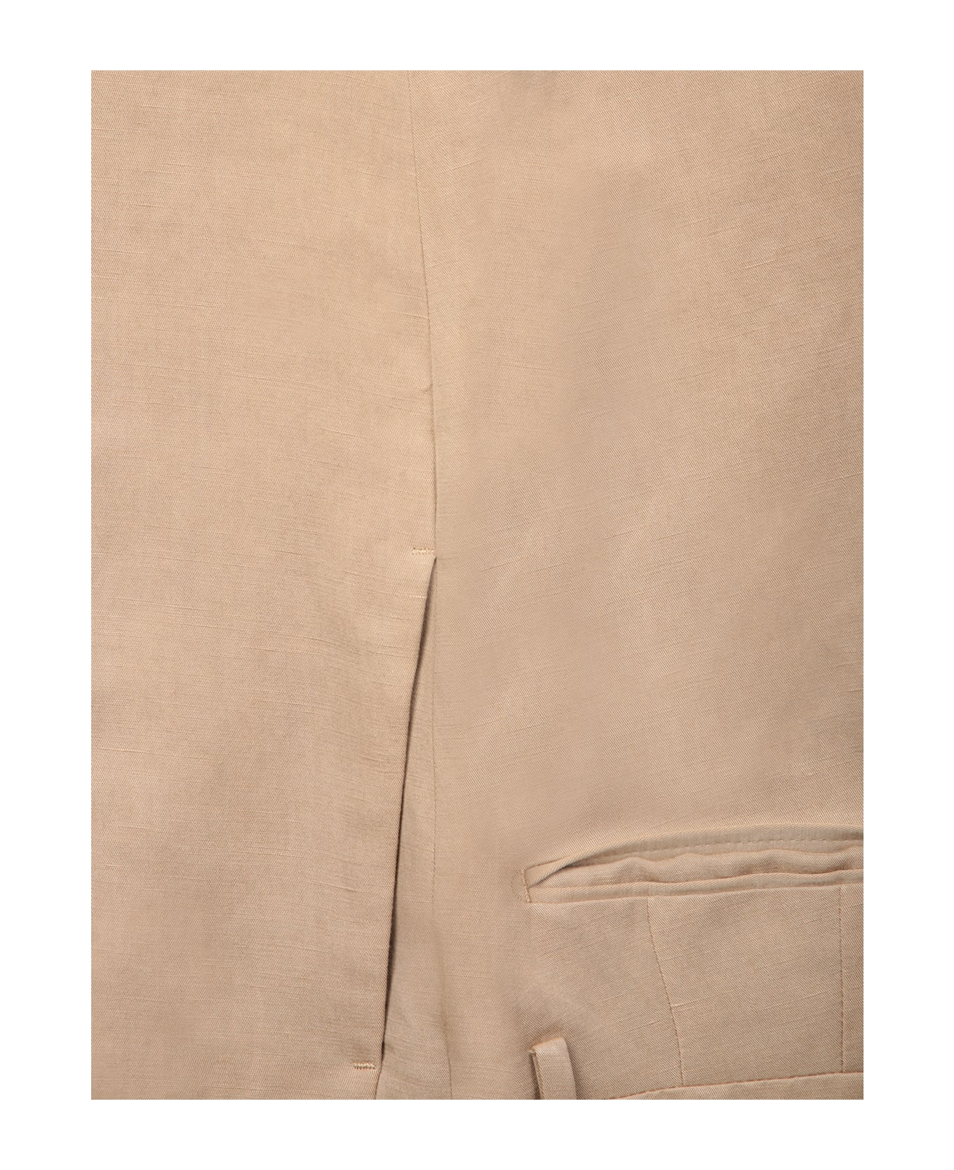 Boglioli Beige Cotton And Lycra Suit - Beige