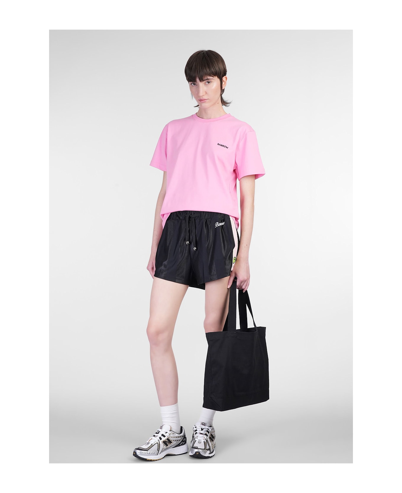 Barrow Shorts In Black Polyester - black