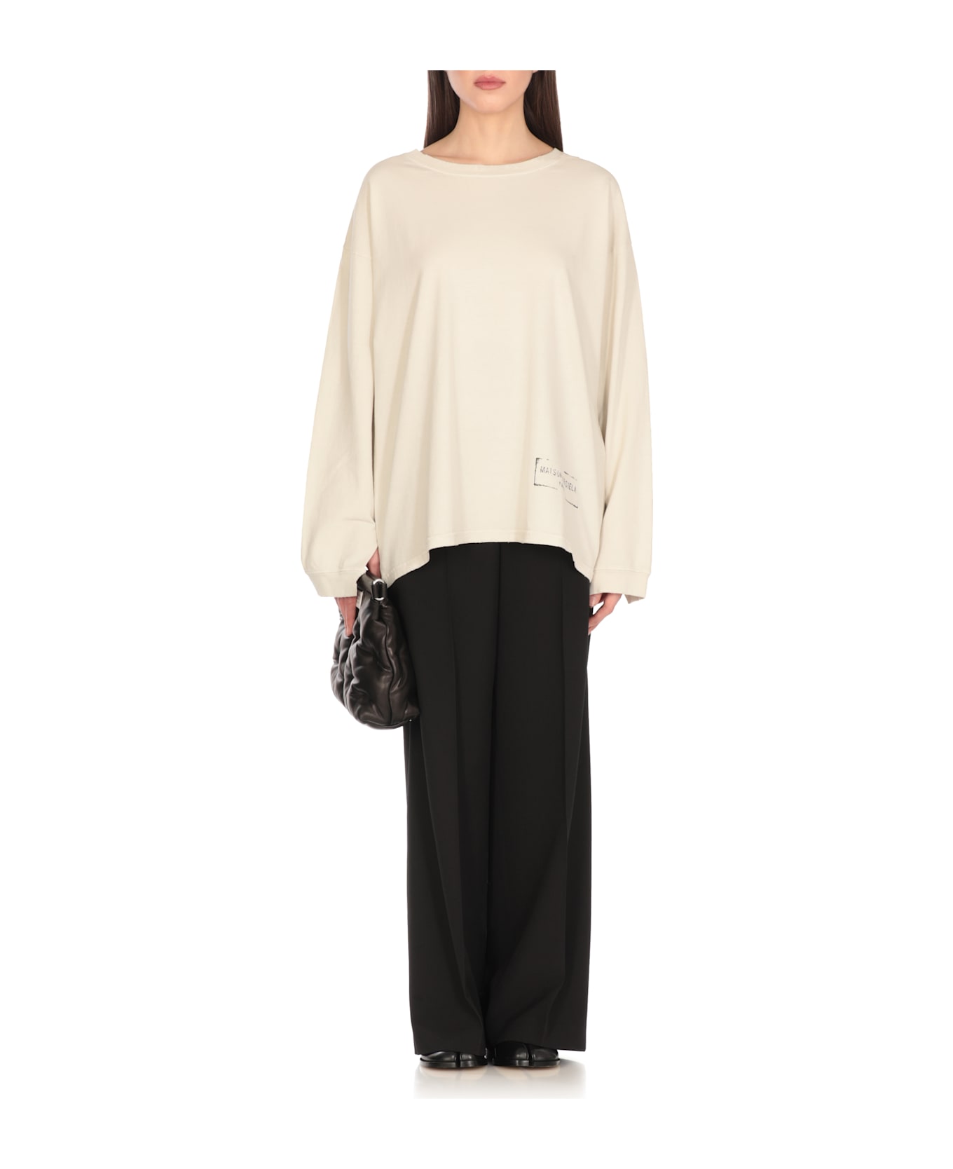 Maison Margiela Cotton T-shirt - Ivory