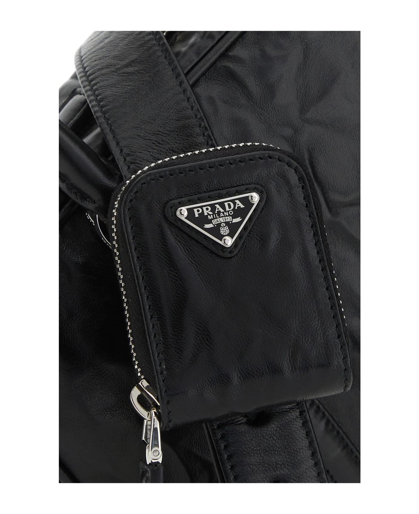 Prada Black Nappa Leather Handbag トートバッグ