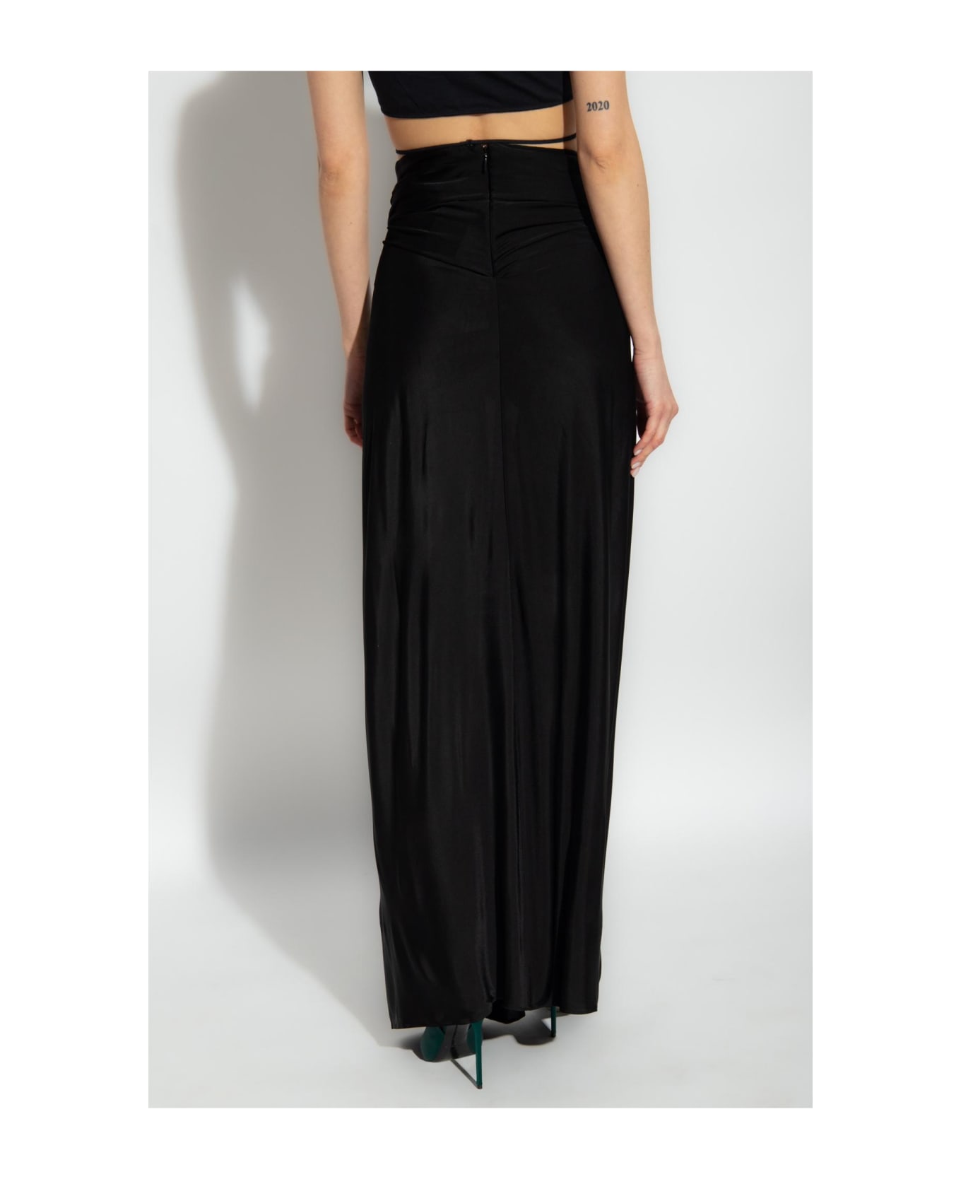 Saint Laurent Draped Skirt - Noir スカート