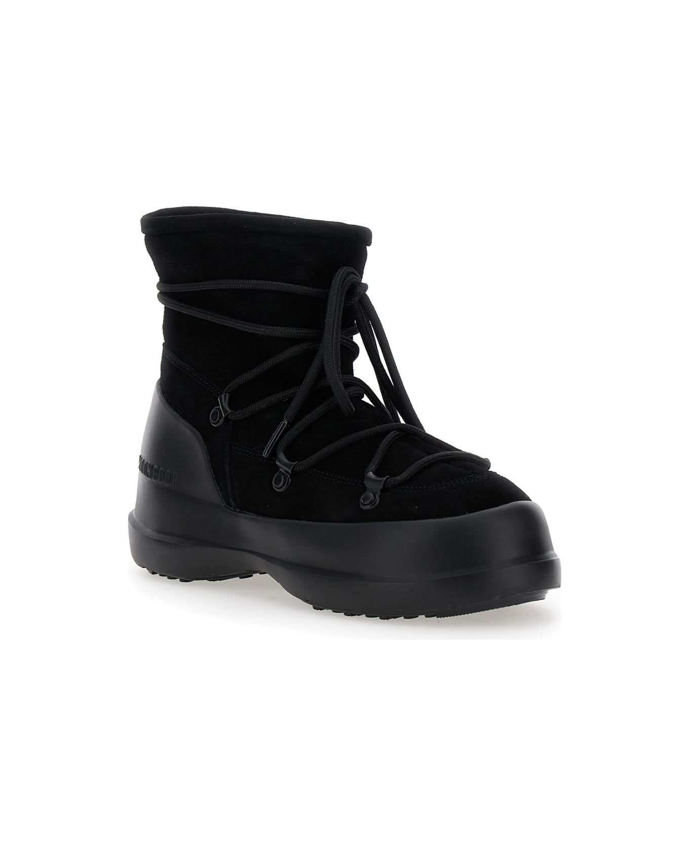 Moon Boot Luna Boot Suede Lab69 - Black