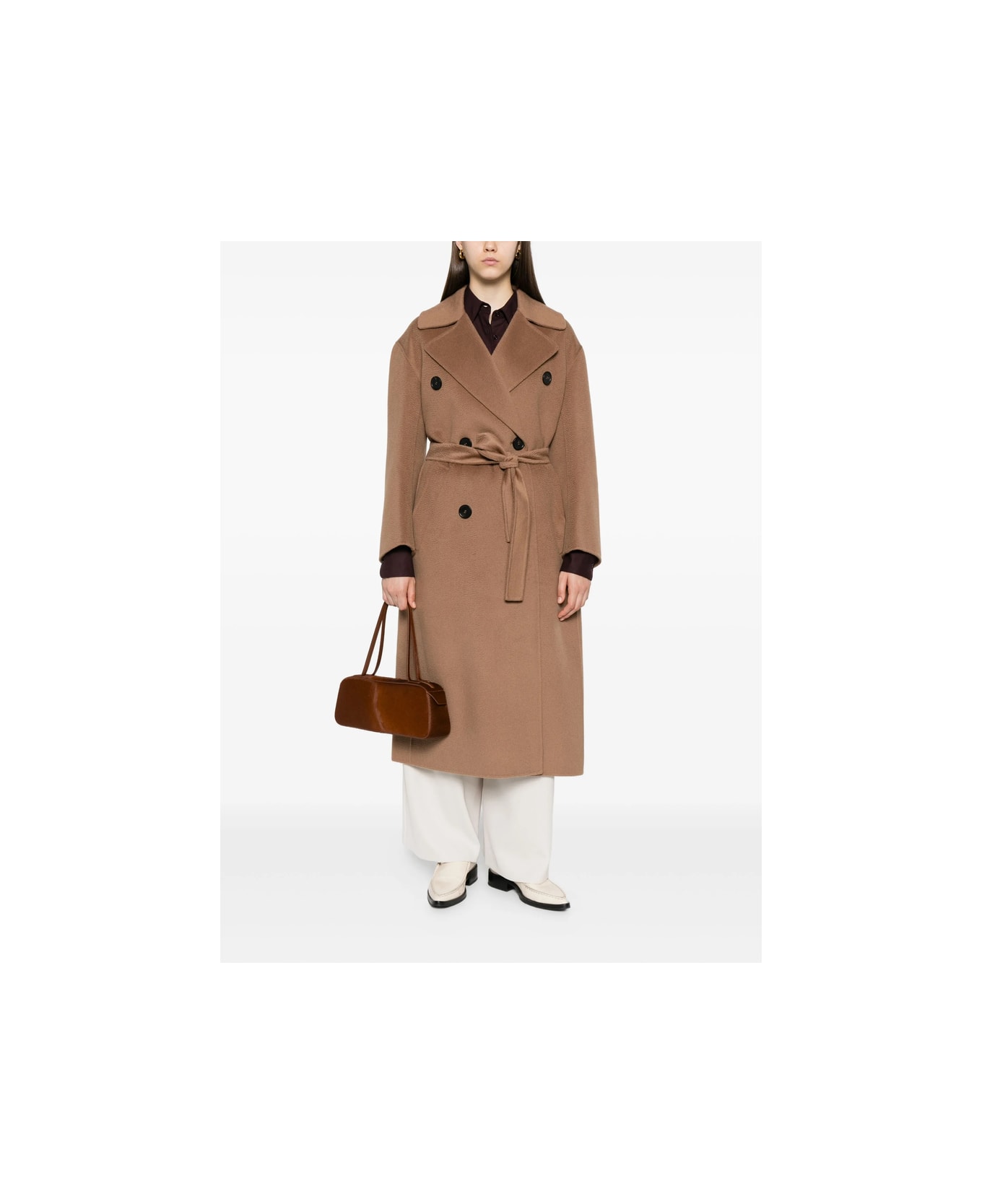 
S Max Mara Coat - BROWN