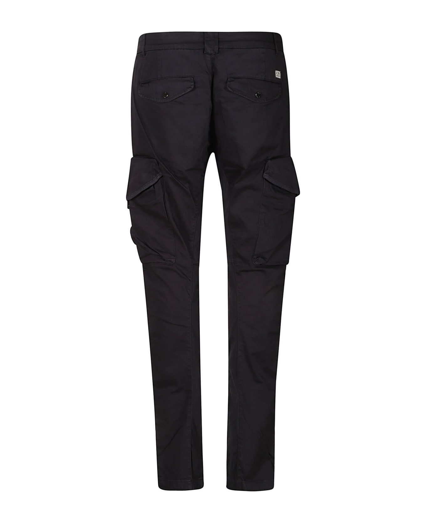 C.P. Company Cargo Buttoned Trousers - TOTAL ECLIPSE