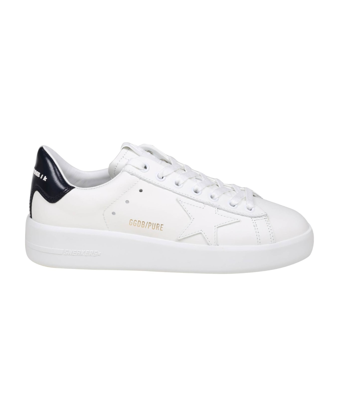 Golden Goose Pure Star Sneakers - White/blue スニーカー