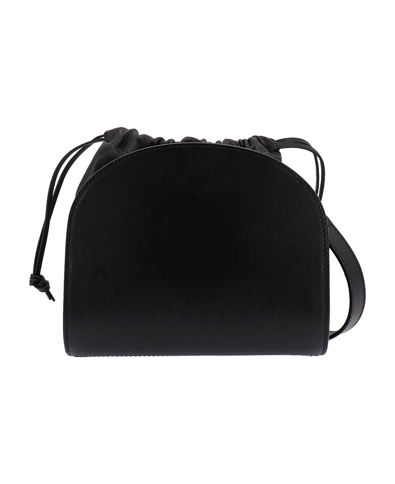 A.P.C. Demi Lune Shoulder Bag - Lzz Black