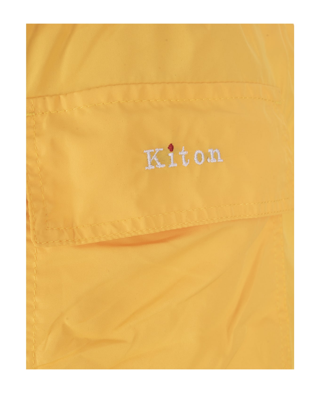 Kiton Yellow Swim Shorts - Yellow