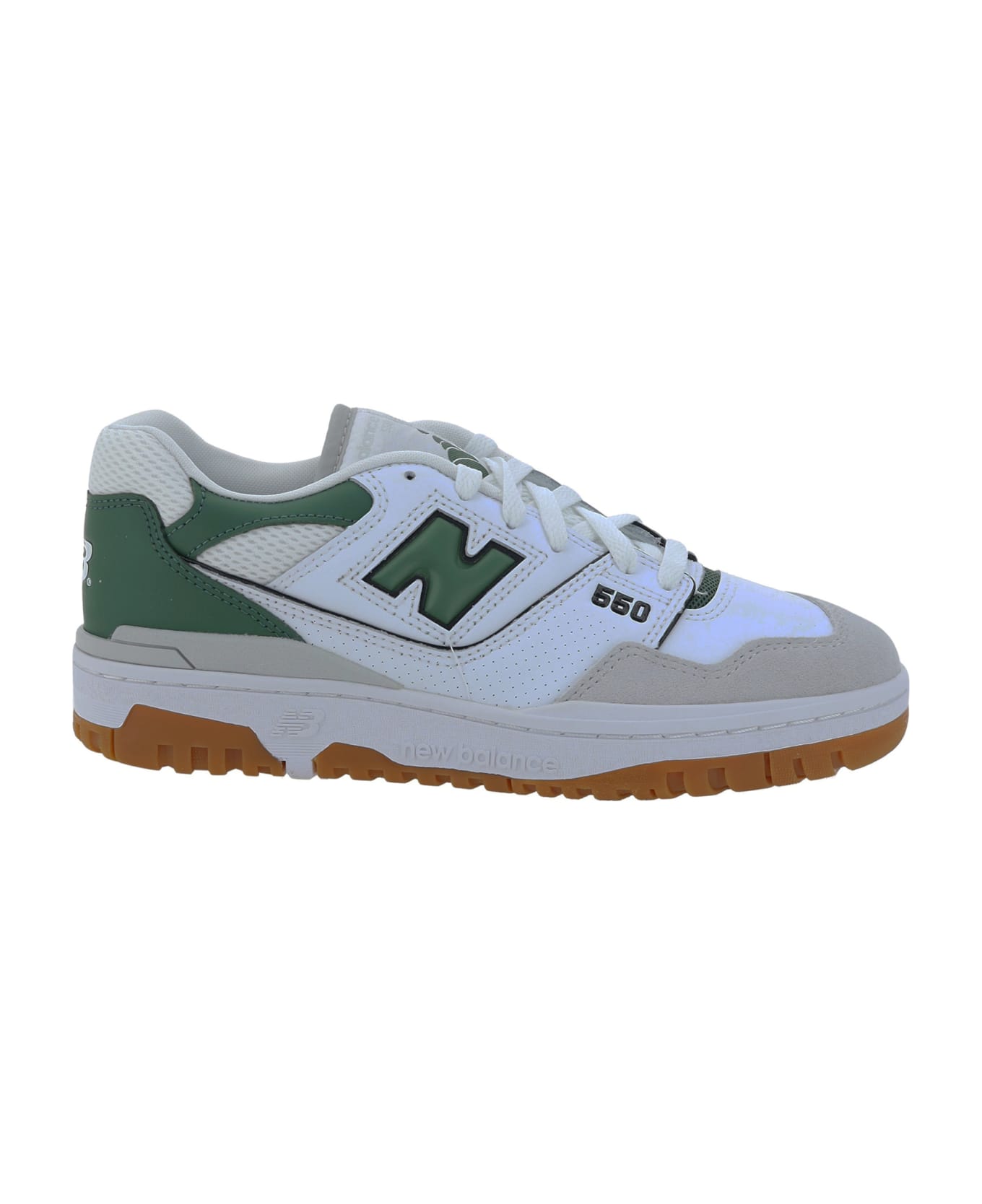New Balance 550 Sneakers - White/green スニーカー