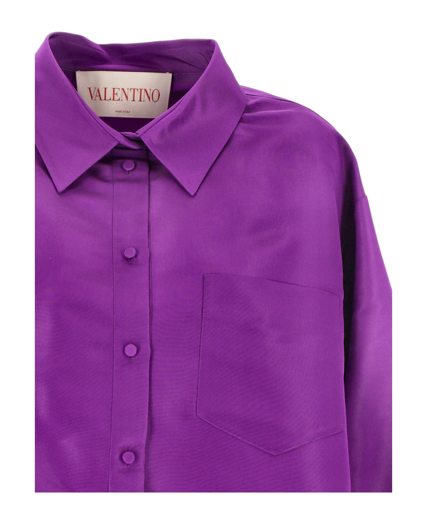 Valentino Silk Dress - Purple ブラウス