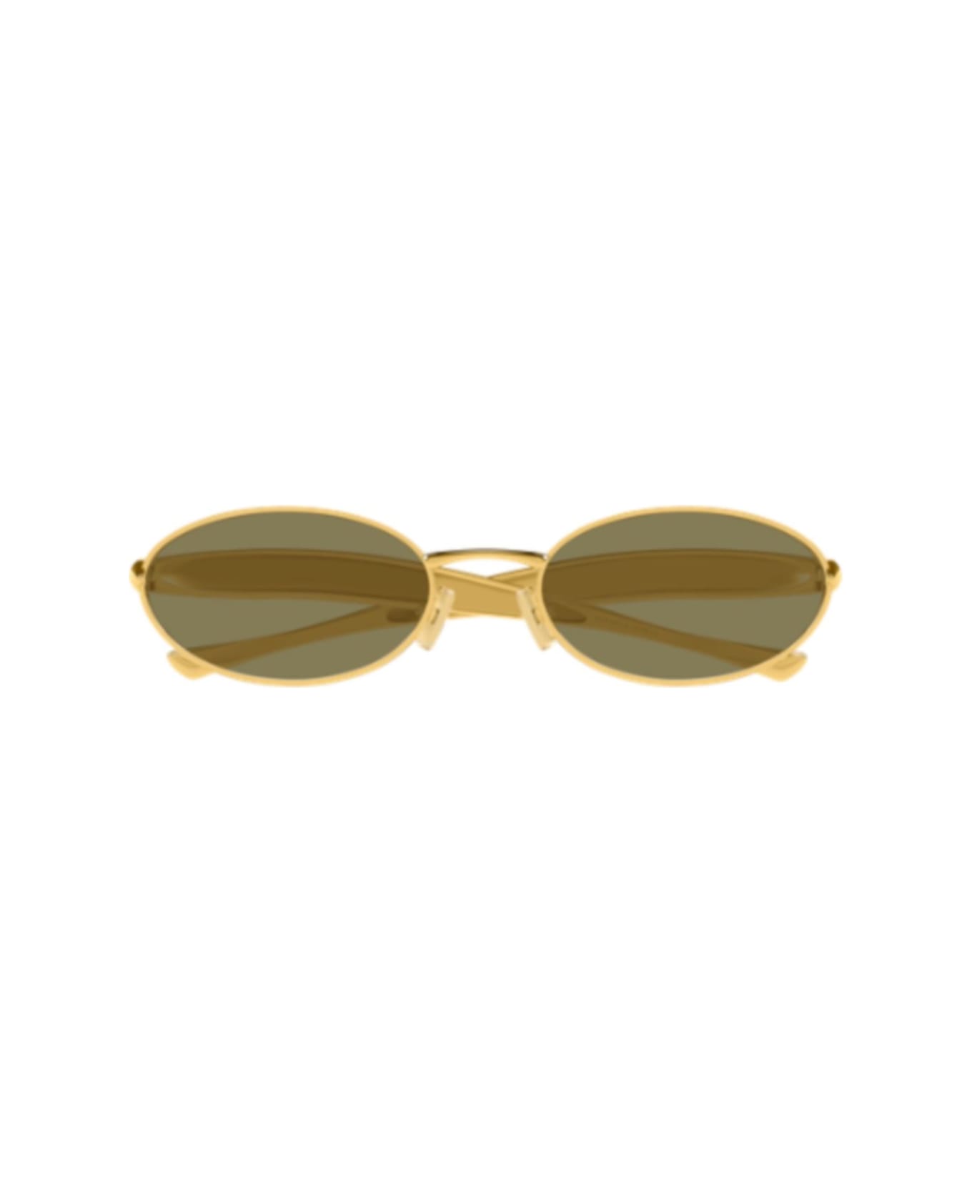 Bottega Veneta Eyewear Bv1386s006-gold-gold-green - 006-GOLD-GOLD-GREEN