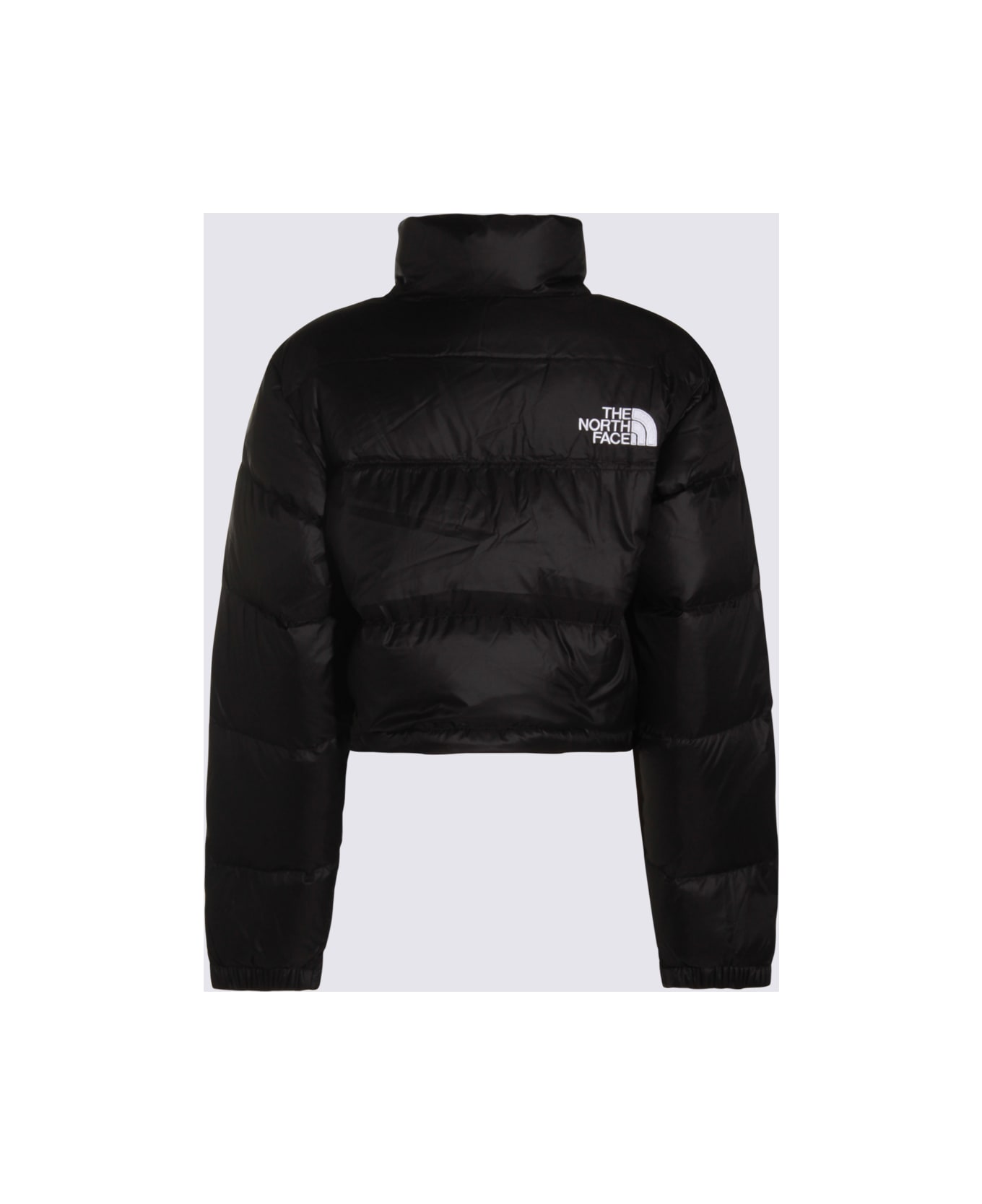 The North Face Black Nylon Down Jacket - Black